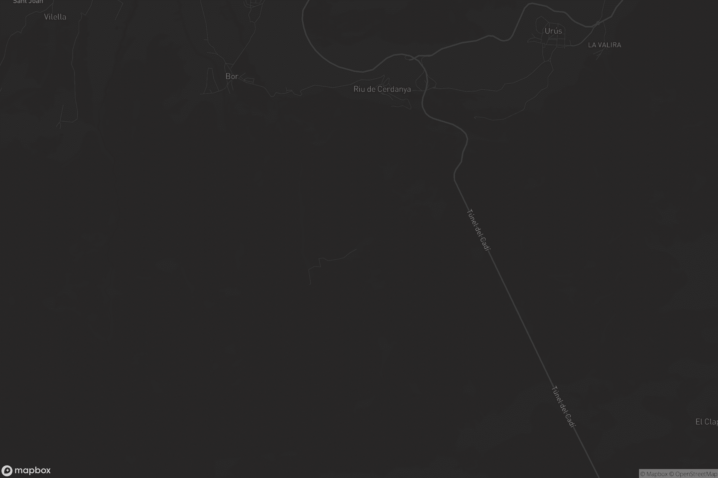 Mapa de Riu de Cerdanya