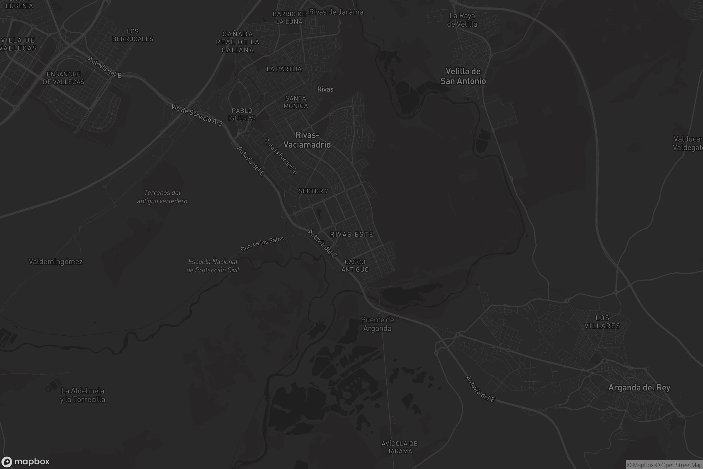 Mapa de Rivas Este