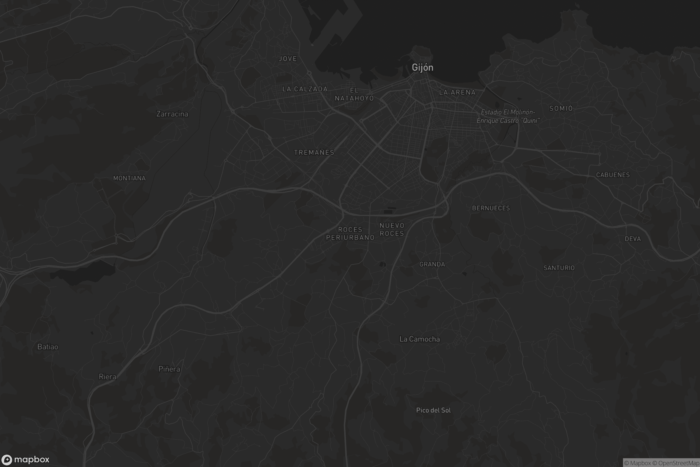 Mapa de Roces Periurbano
