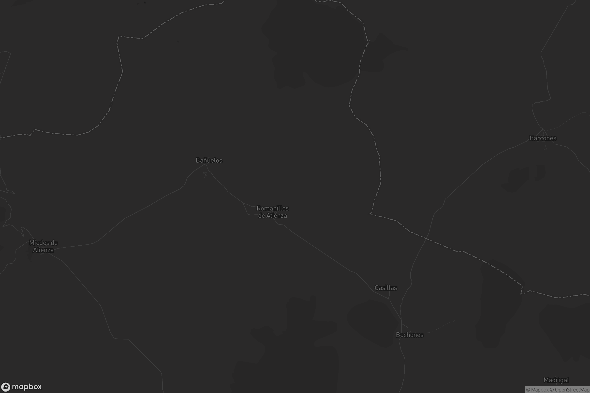 Mapa de Romanillos de Atienza