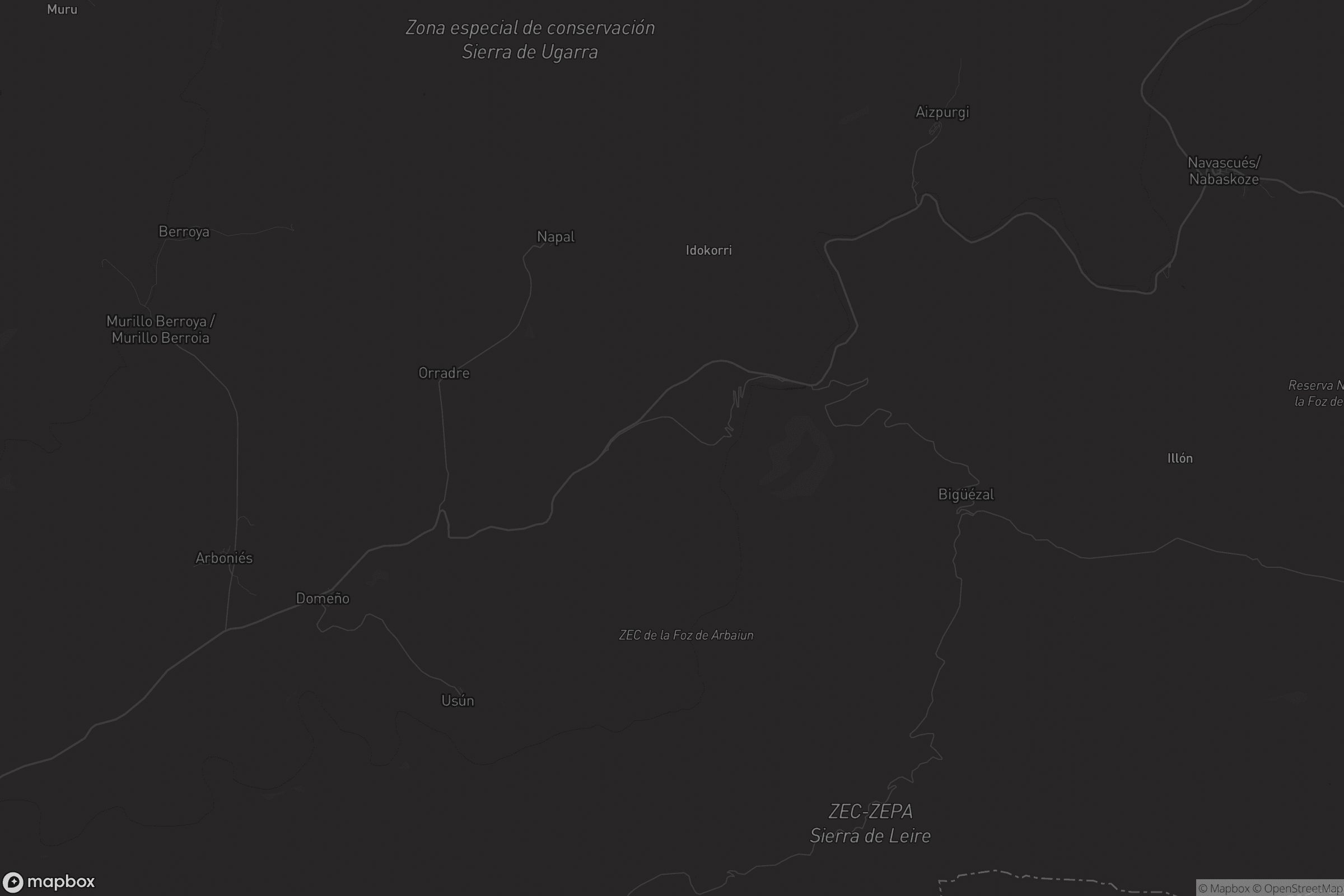 Mapa de Romanzado / Erromantzatua