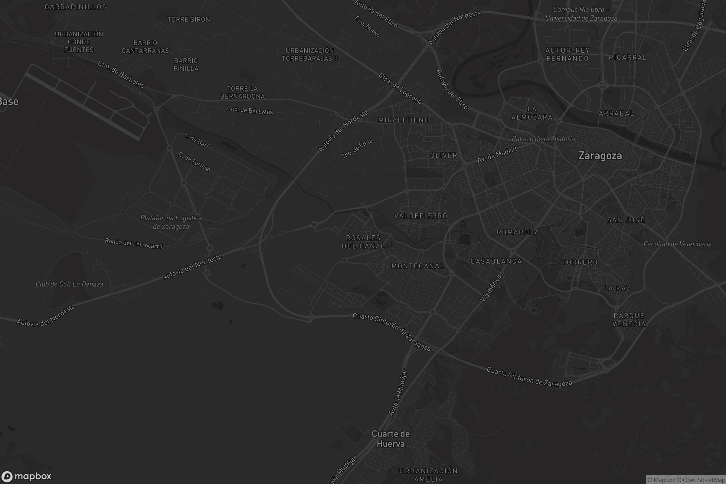 Mapa de Rosales del Canal