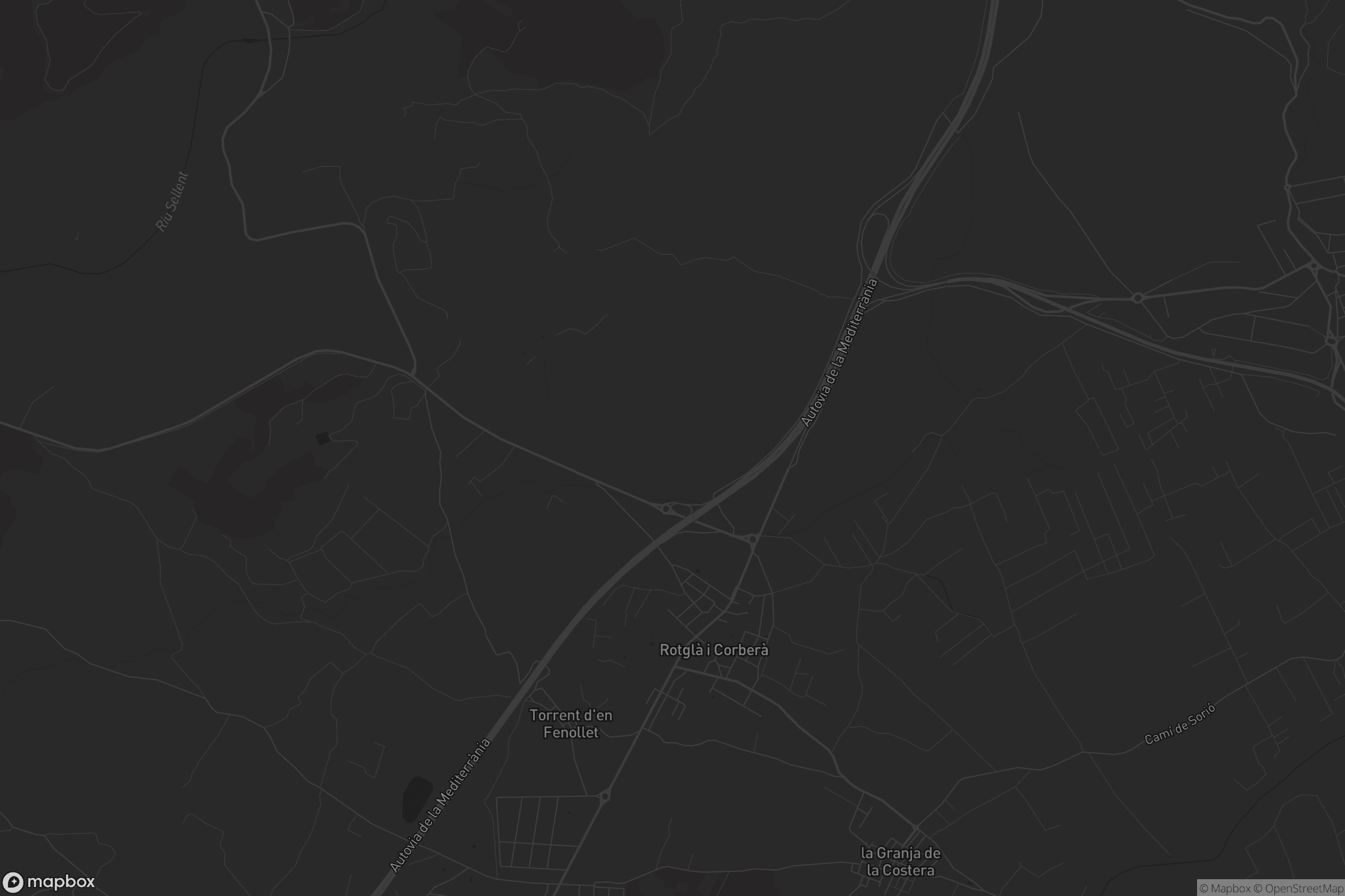 Mapa de Rotglà i Corberà