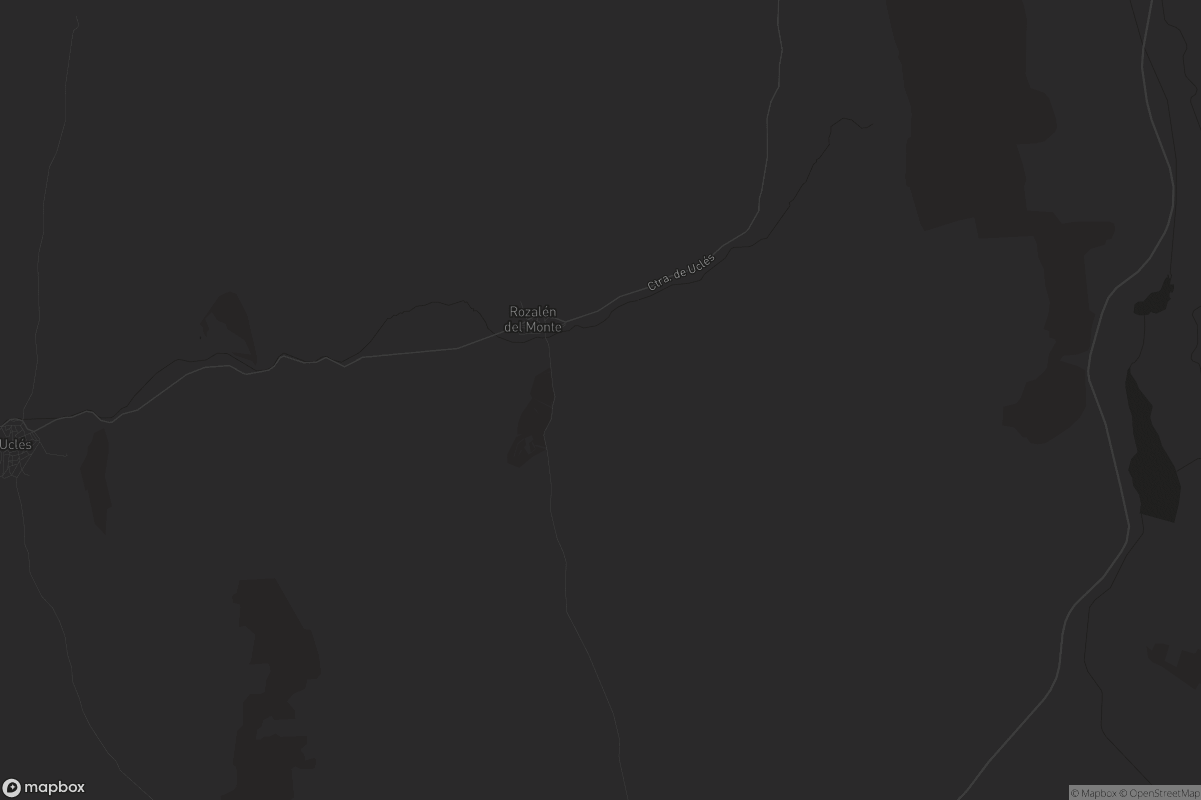 Mapa de Rozalén del Monte