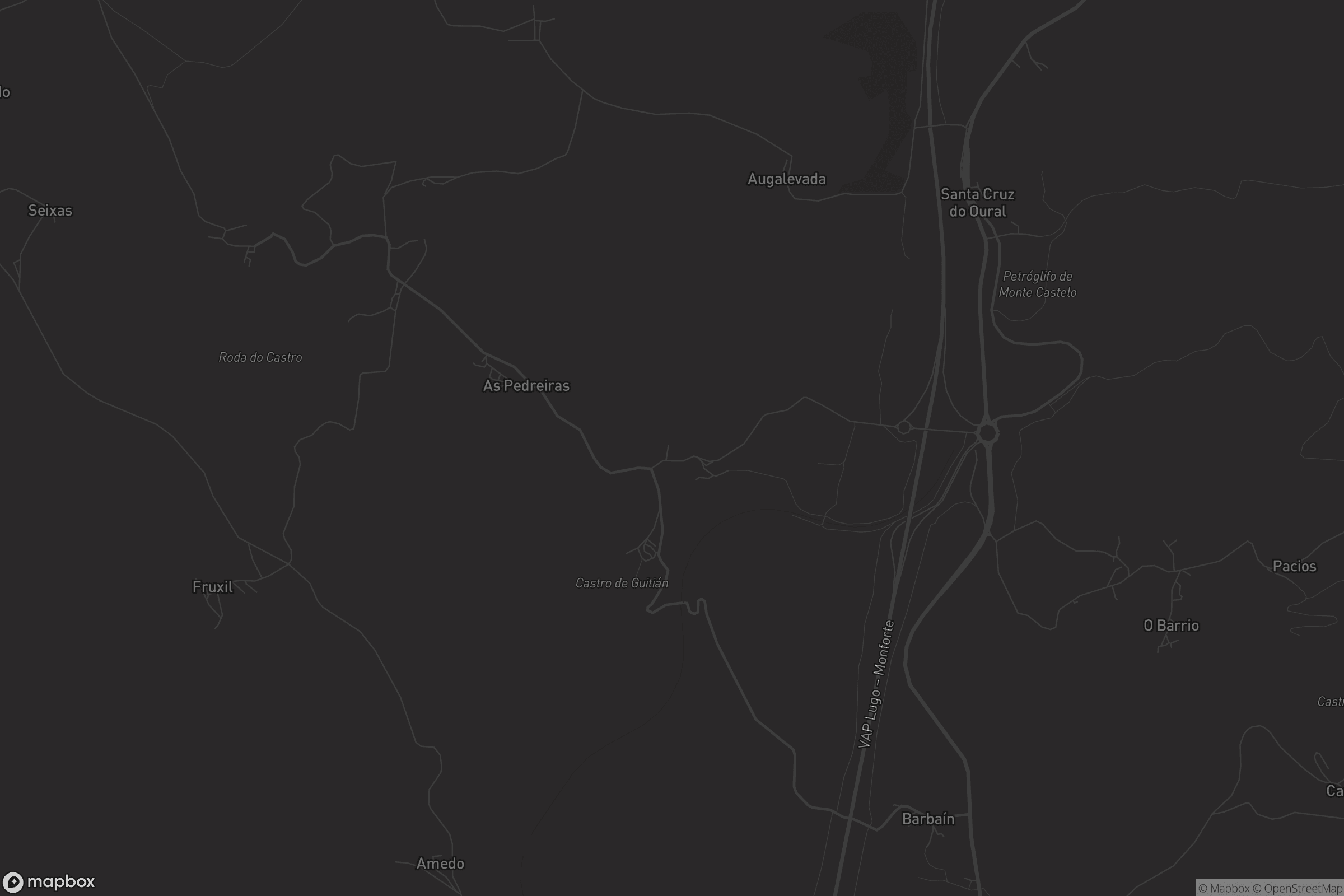 Mapa de Rubián de Cima