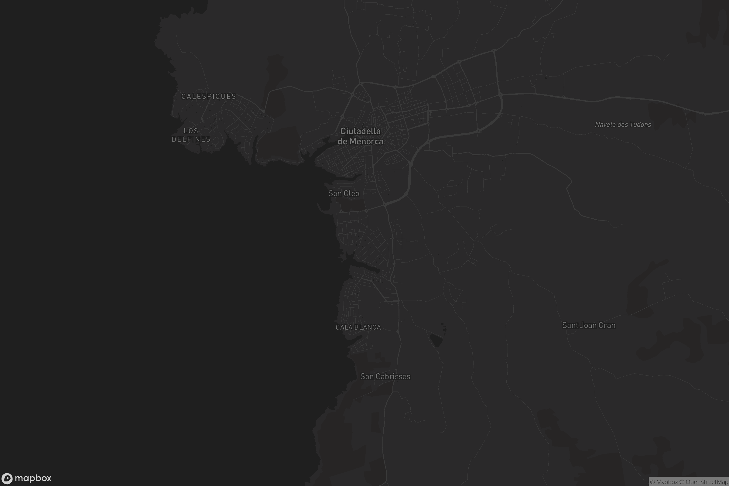 Mapa de sa Caleta