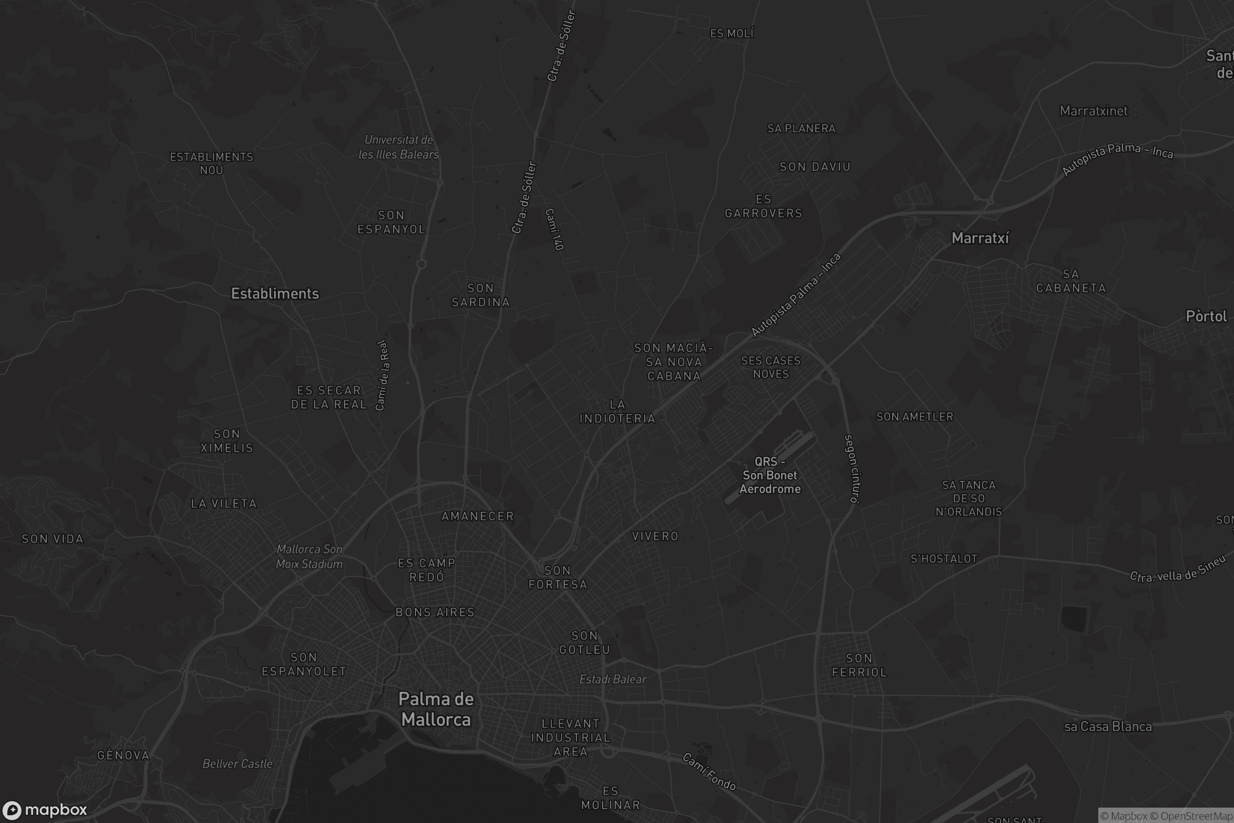 Mapa de sa Indioteria