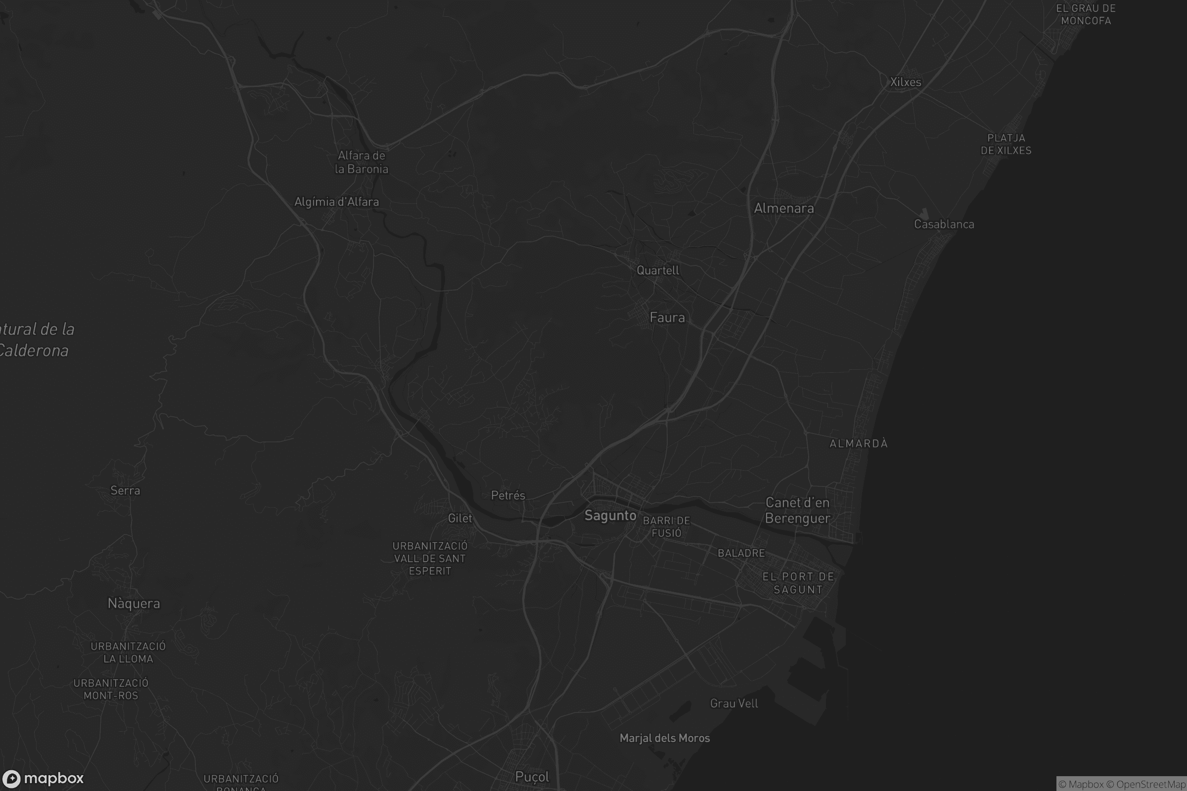 Mapa de Sagunt / Sagunto