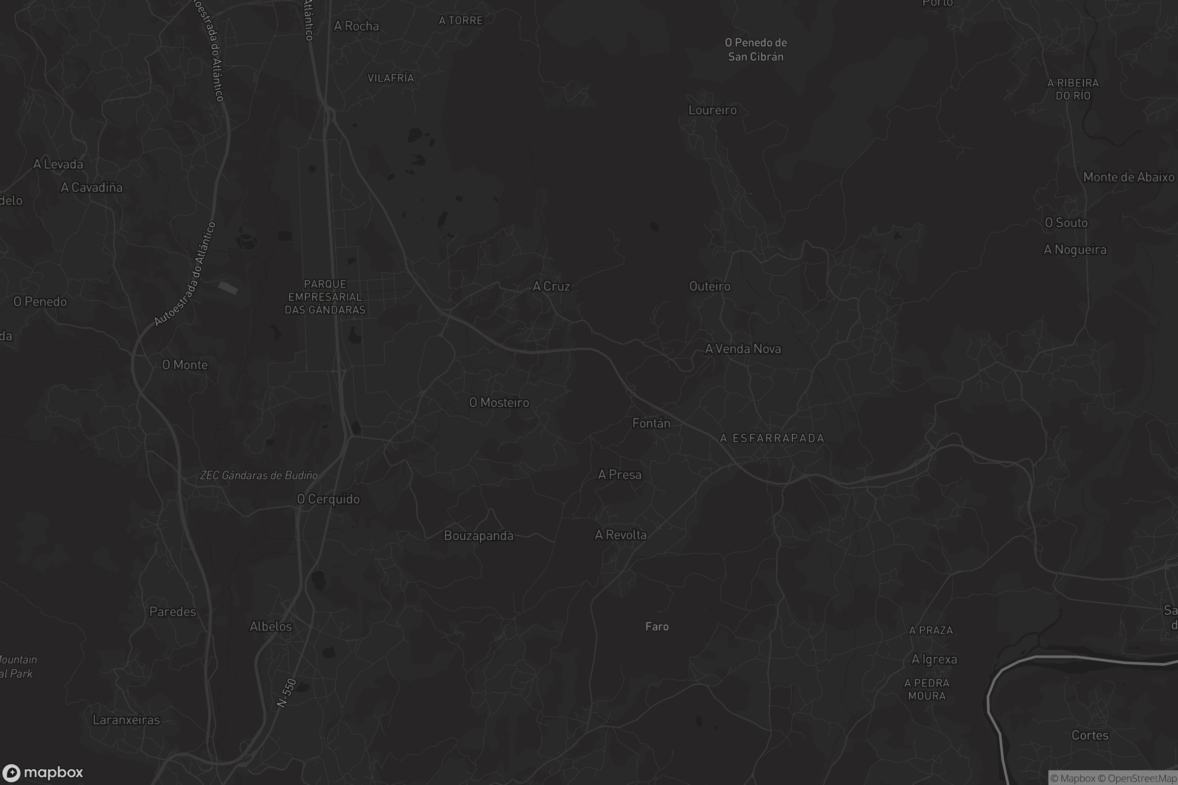 Mapa de Salceda de Caselas