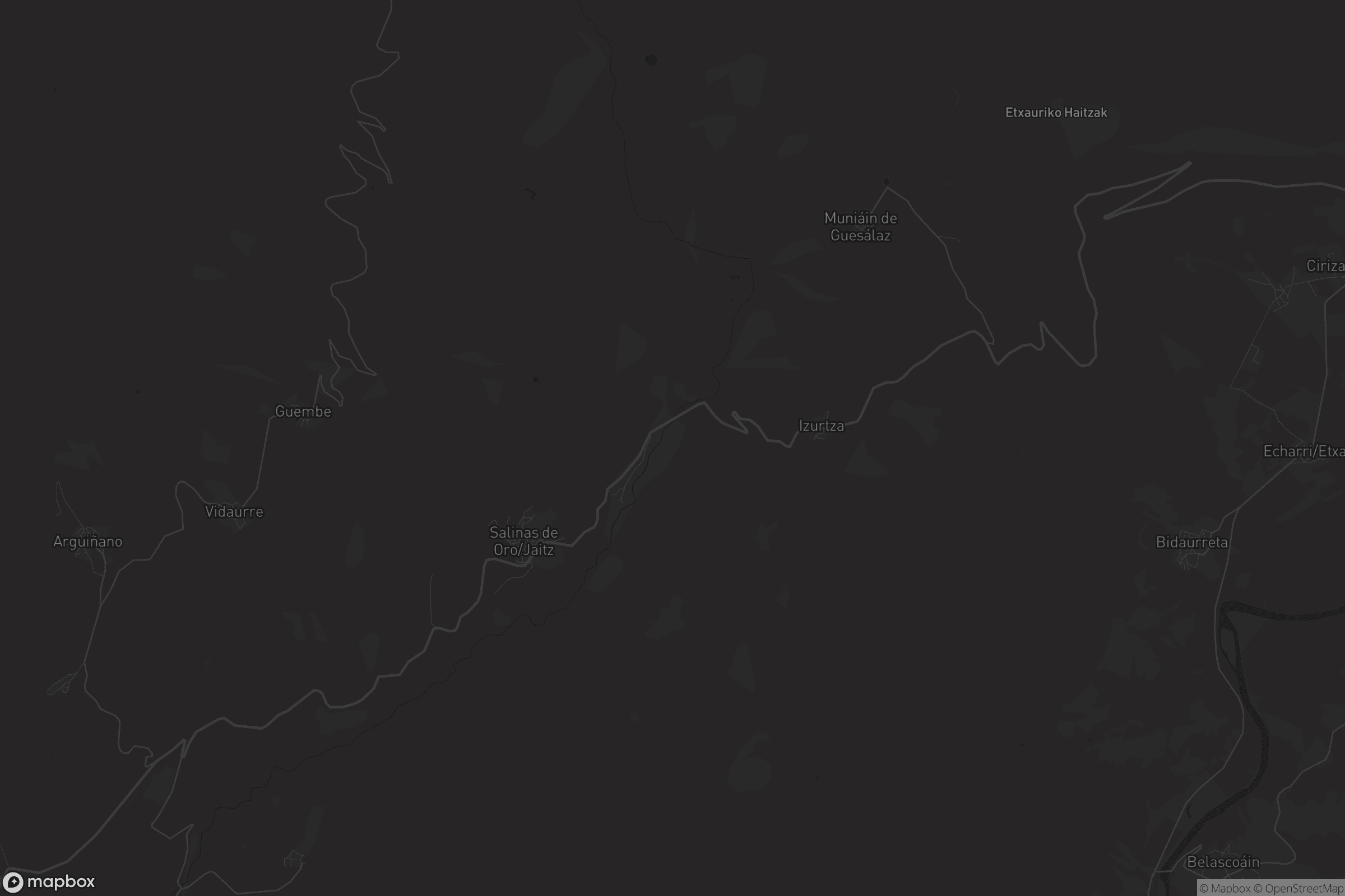 Mapa de Salinas de Oro / Jaitz