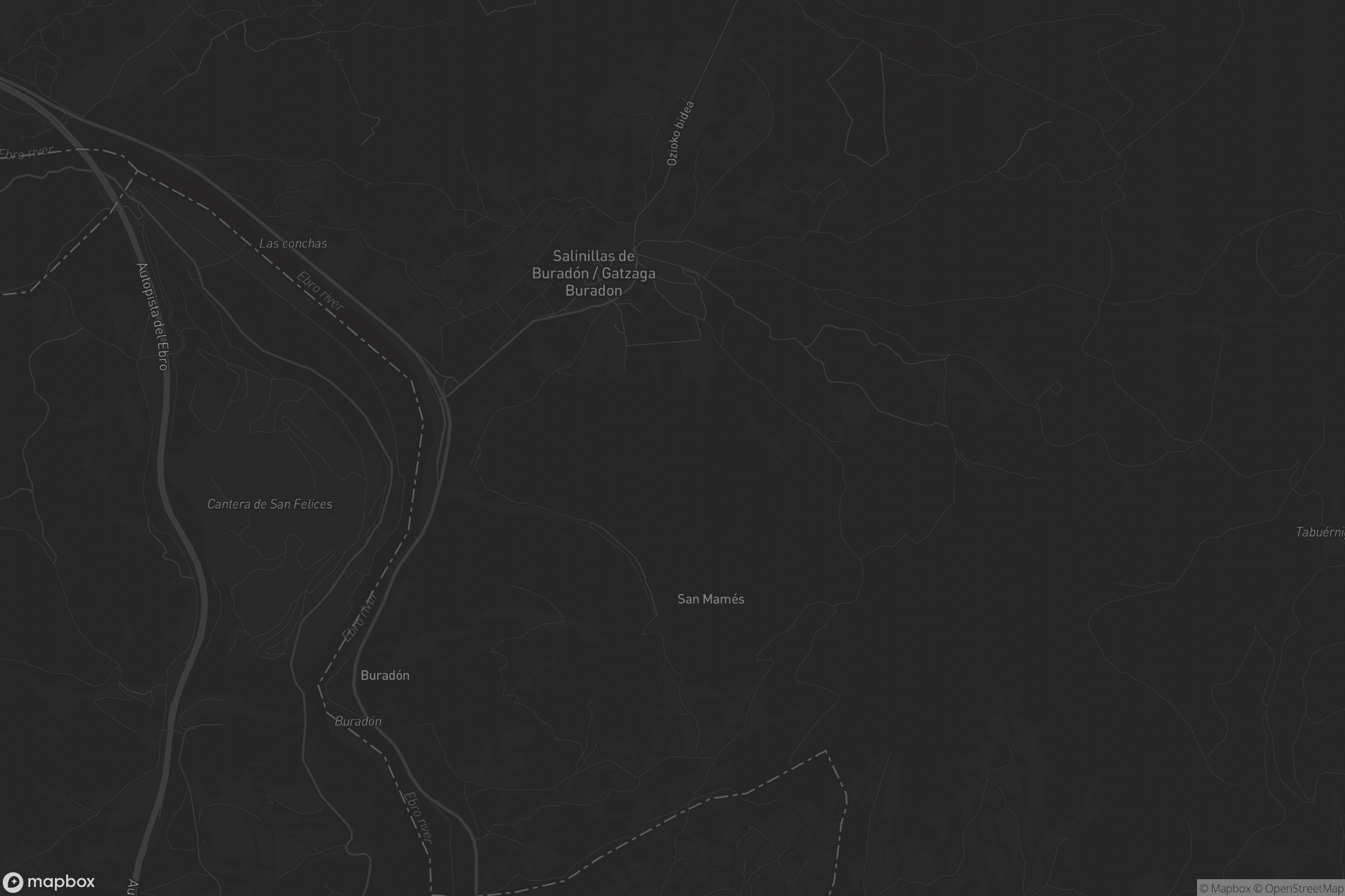 Mapa de Salinillas de Buradón / Gatzaga Buradon