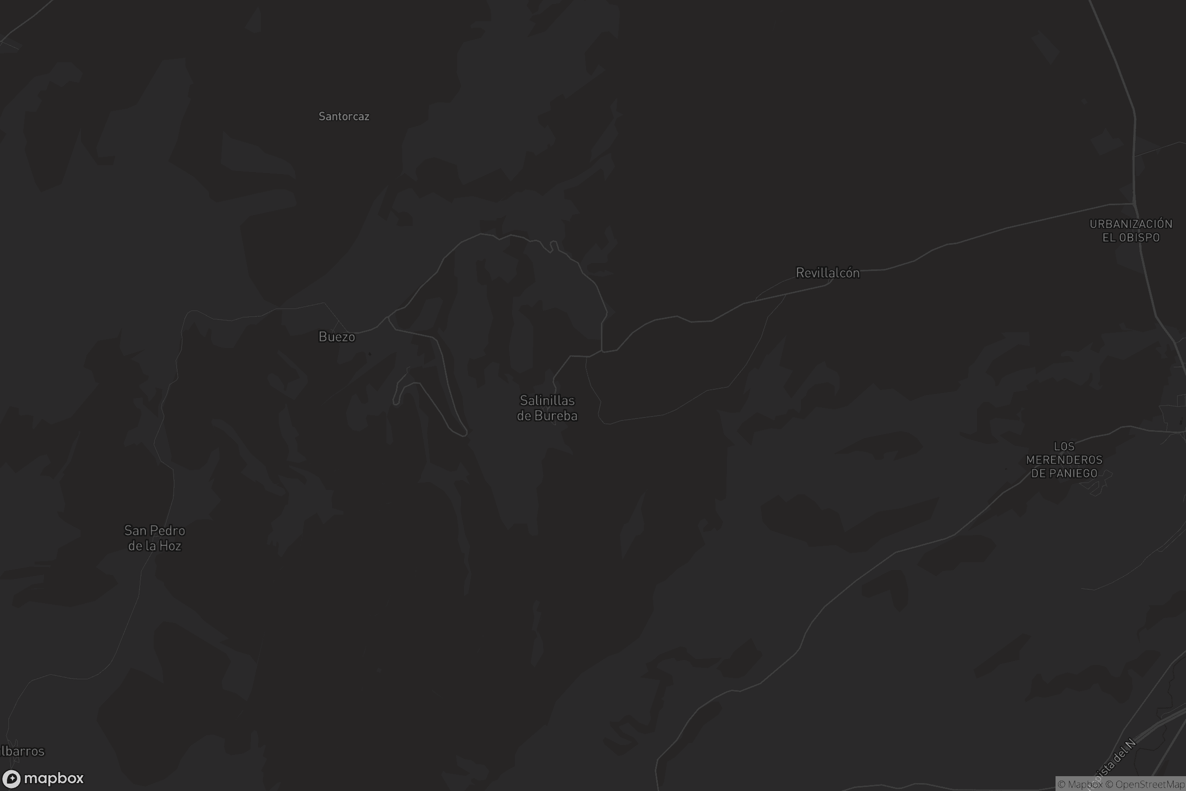 Mapa de Salinillas de Bureba