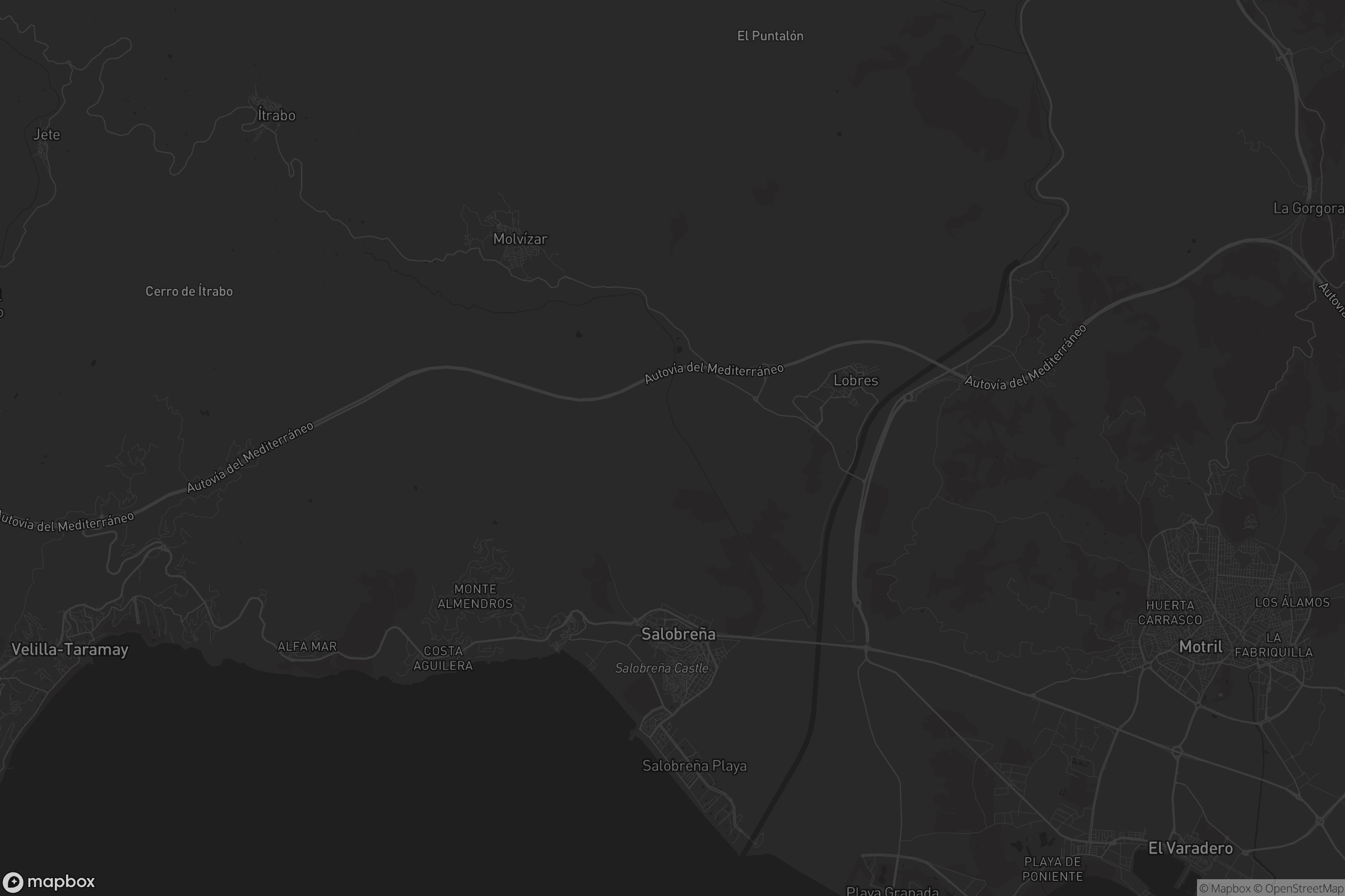 Mapa de Salobreña