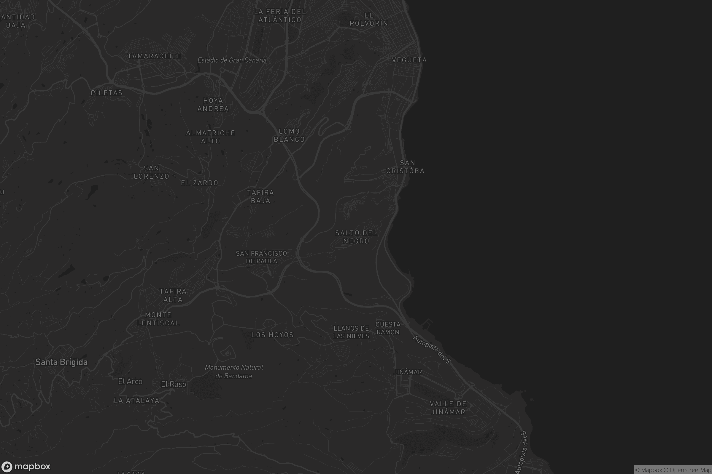 Mapa de Salto del Negro