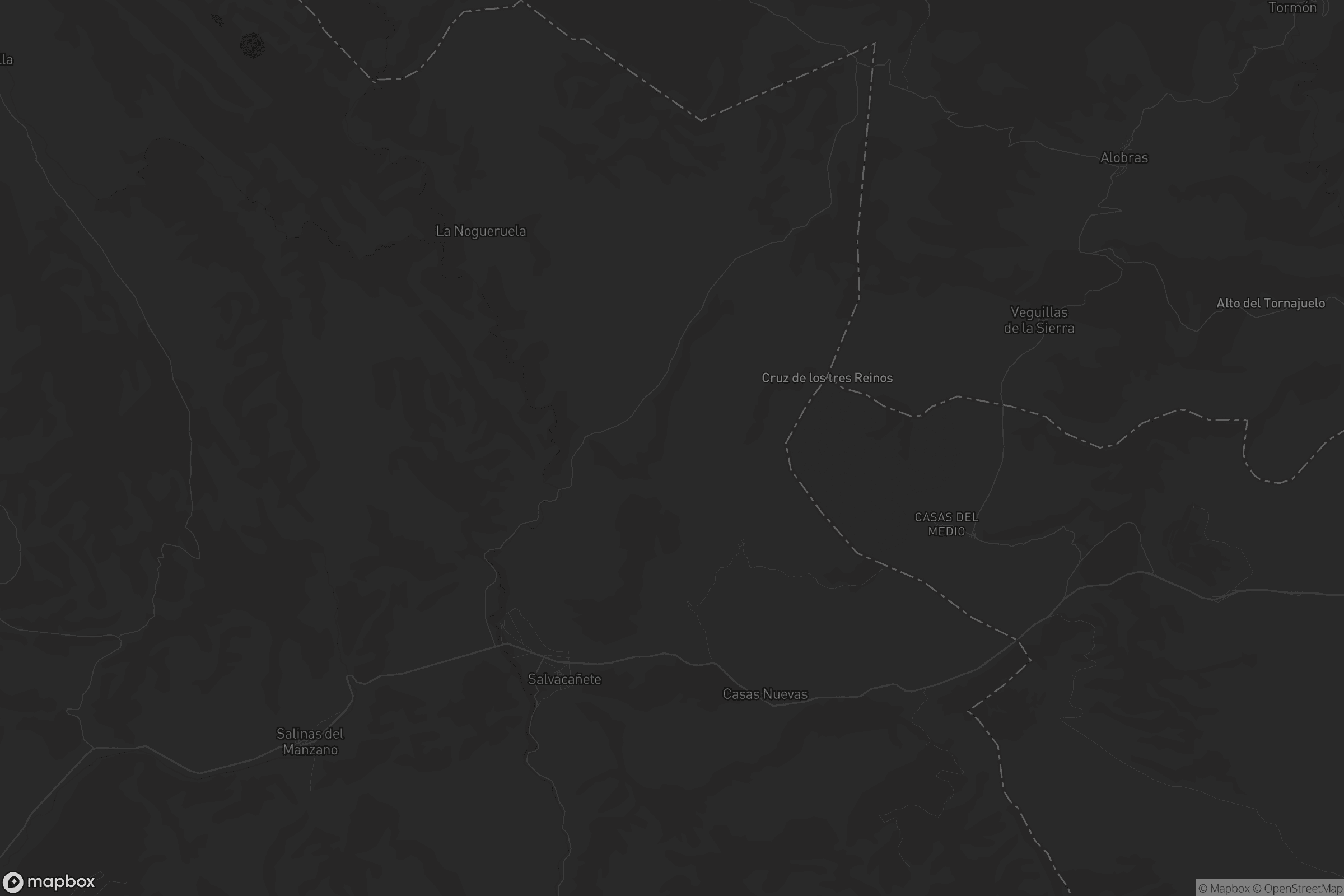 Mapa de Salvacañete