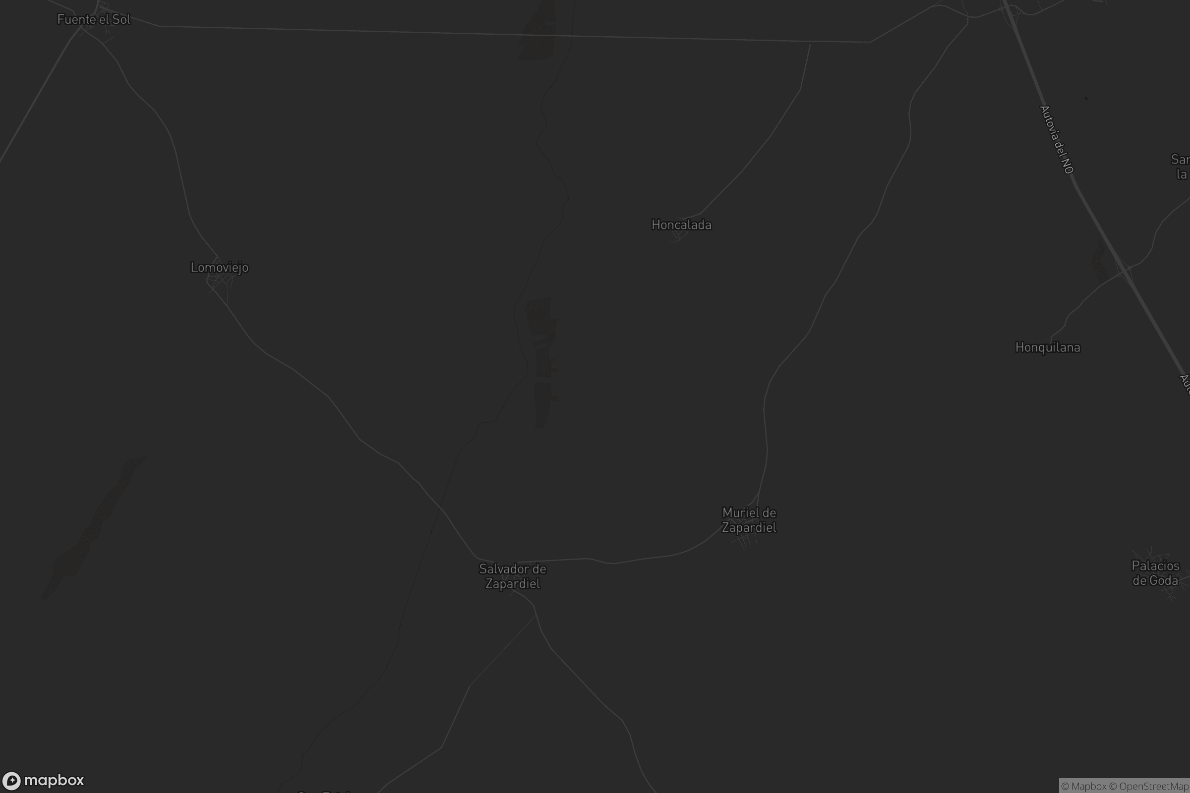 Mapa de Salvador de Zapardiel