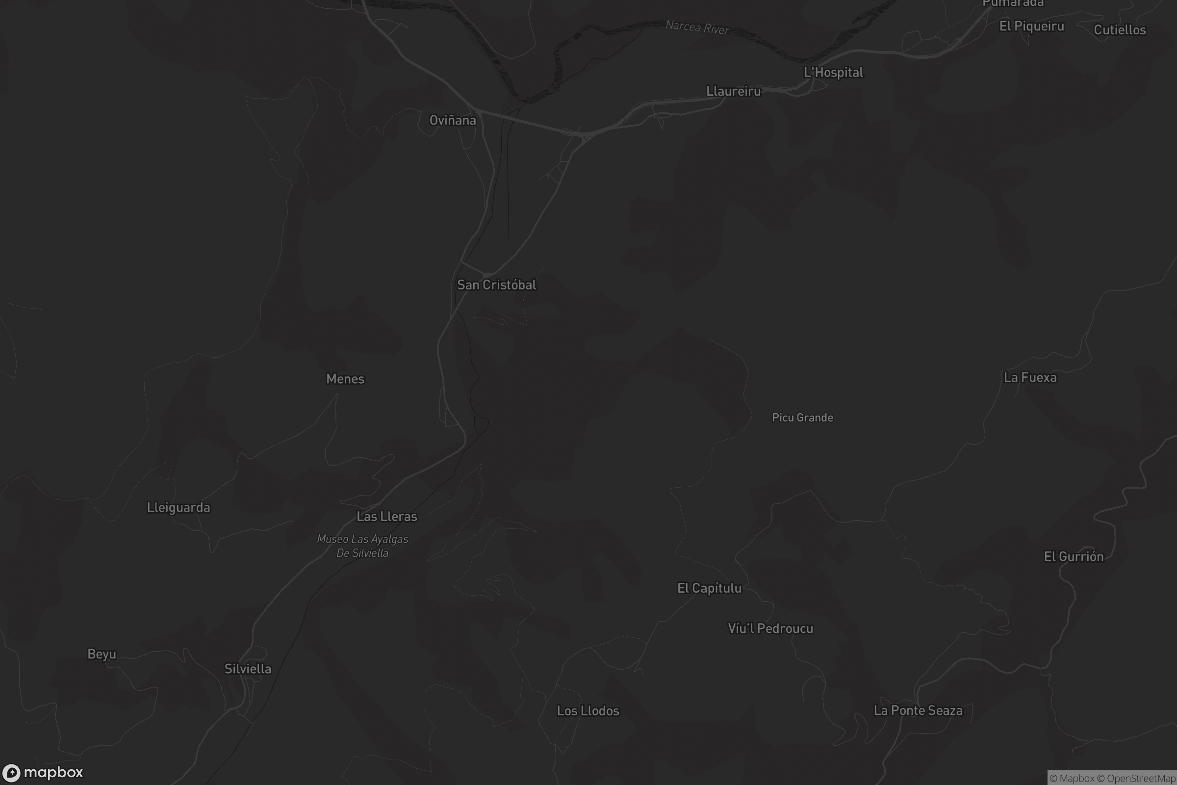 Mapa de Samartín de Llodón