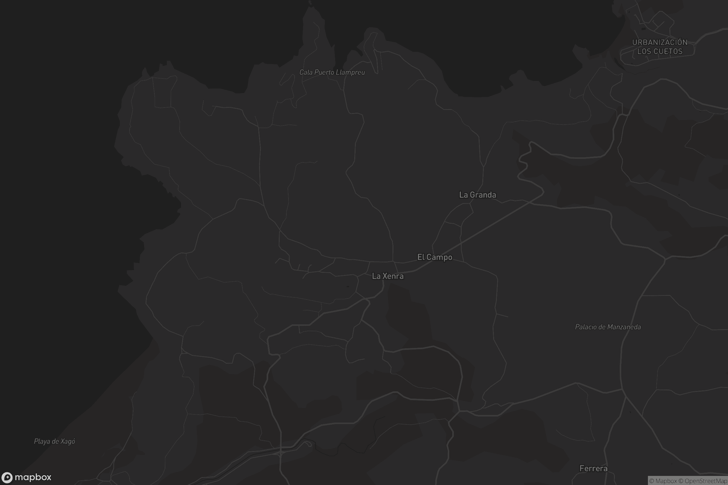 Mapa de Samartín de Podes