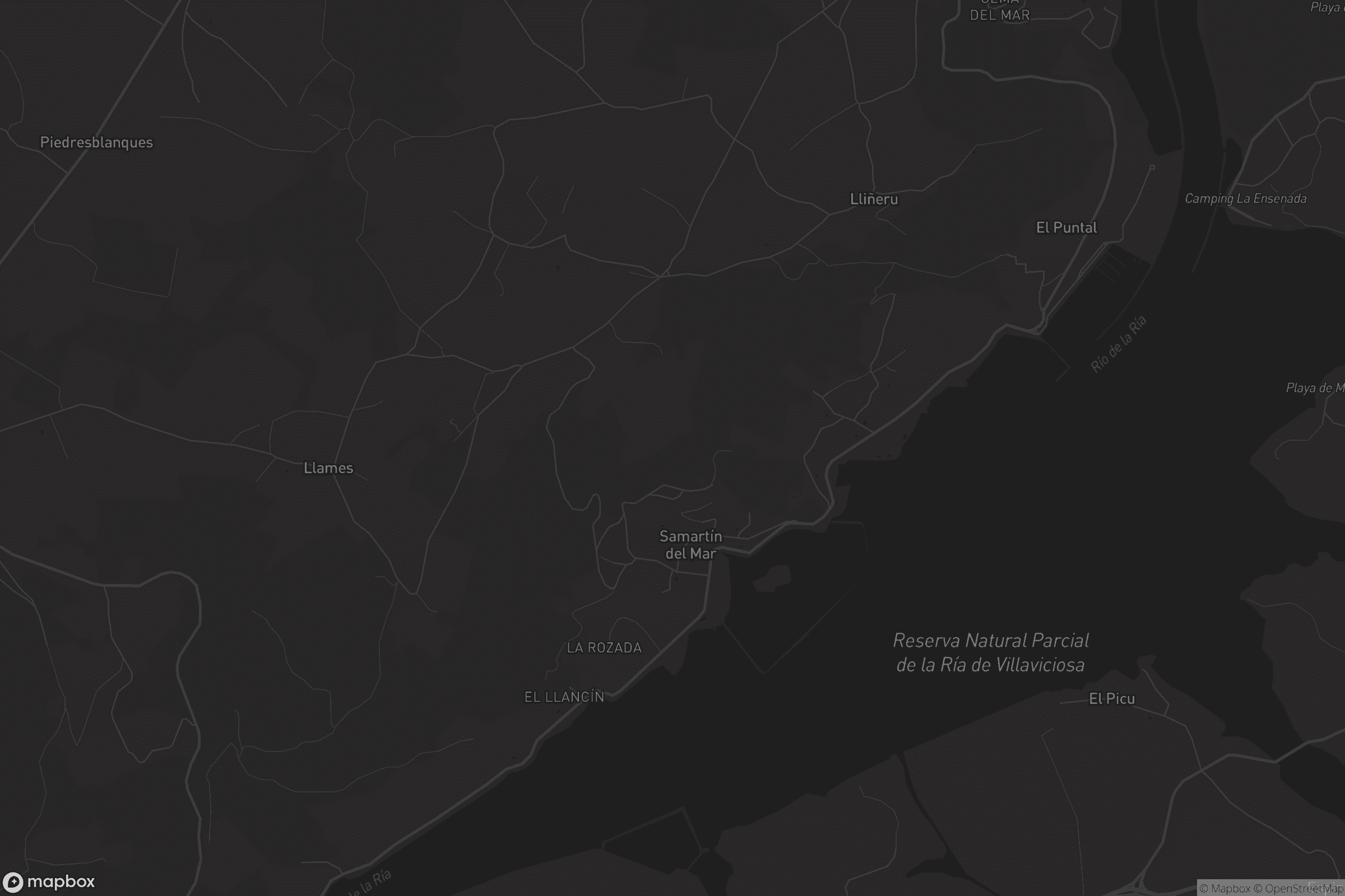 Mapa de Samartín del Mar