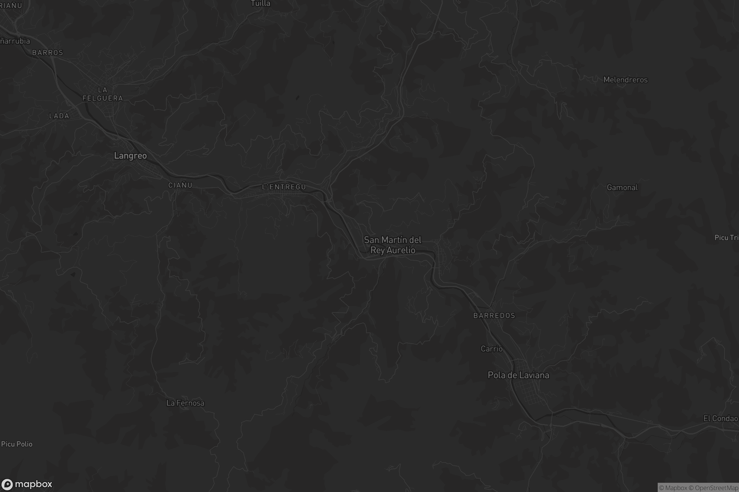 Mapa de Samartín del Rei Aurelio