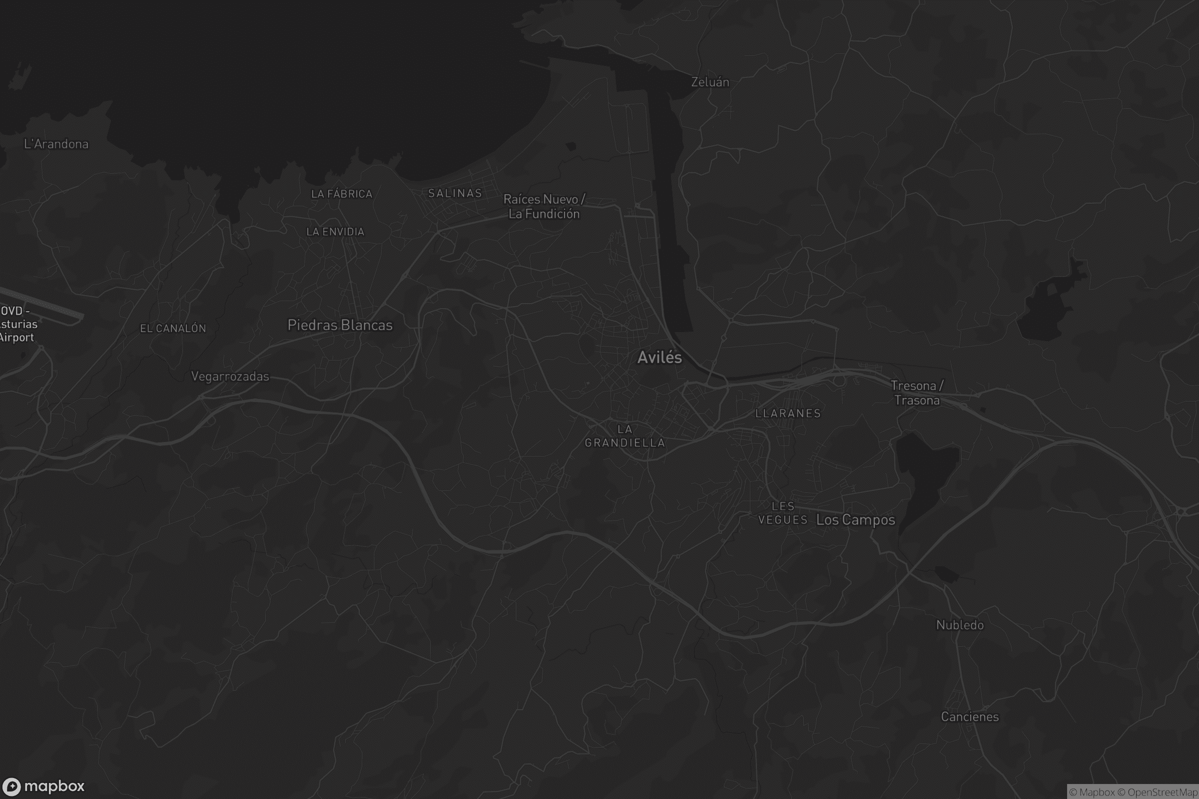 Mapa de San Agustín - Valparaíso