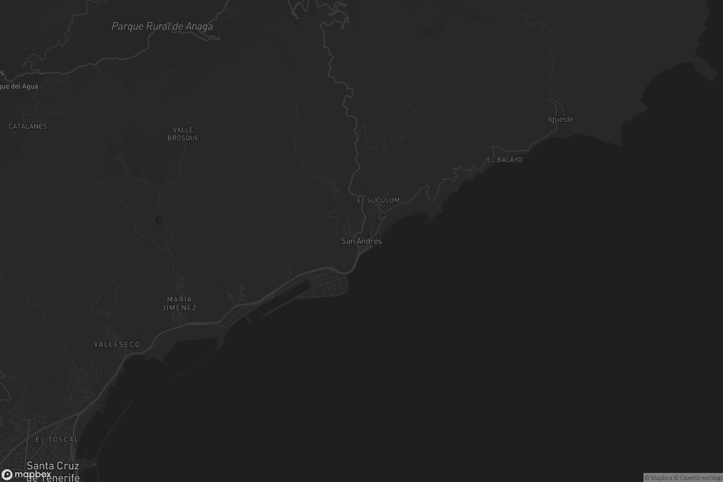 Mapa de San Andrés