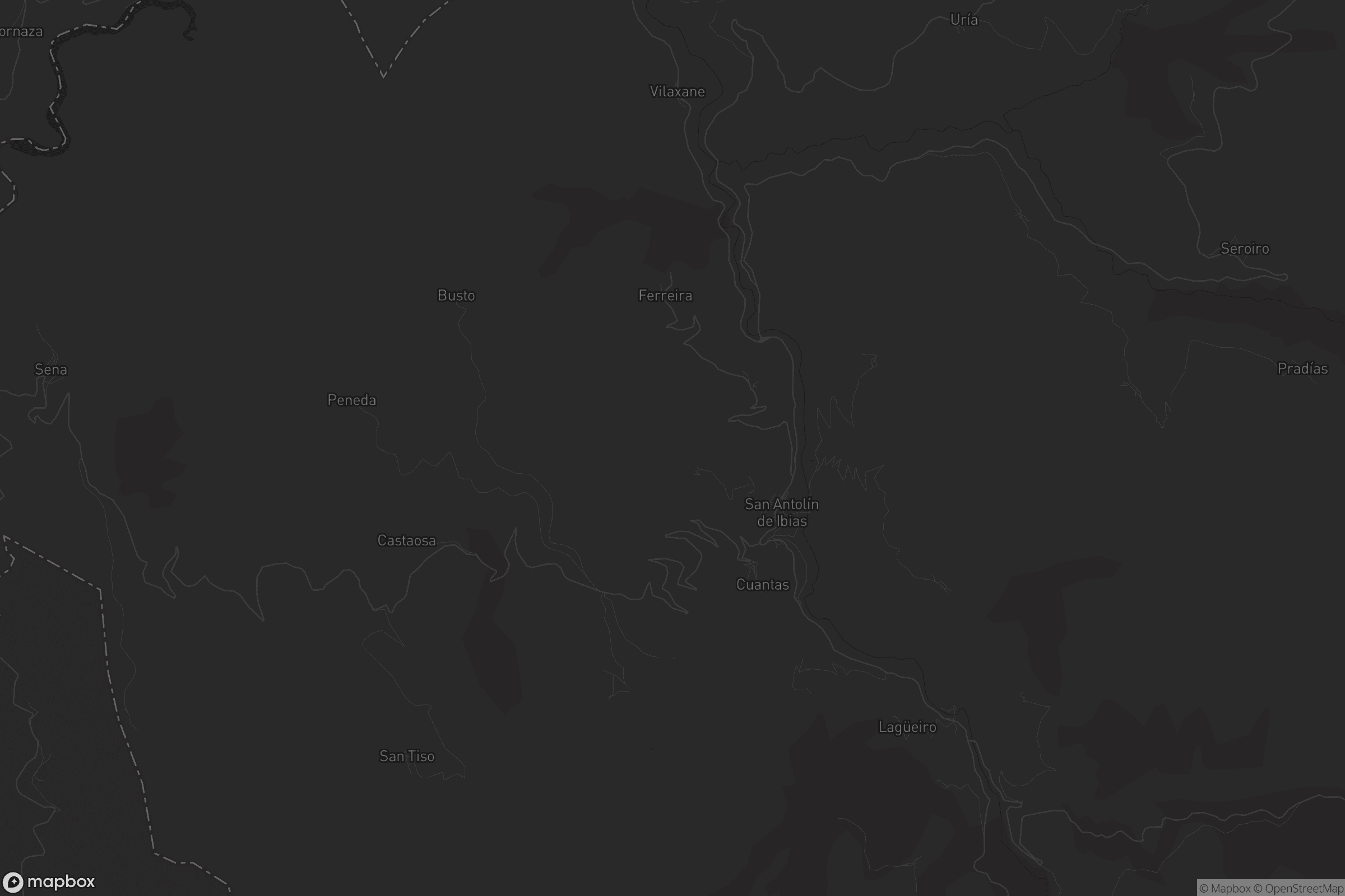 Mapa de San Antolín de Ibias