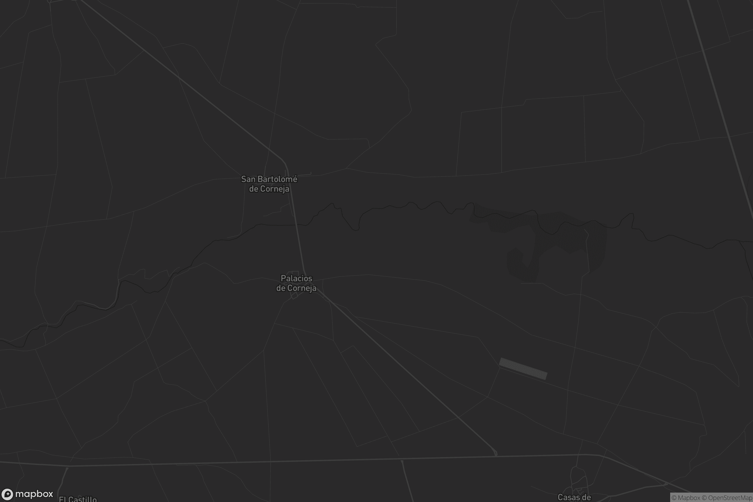 Mapa de San Bartolomé de Corneja