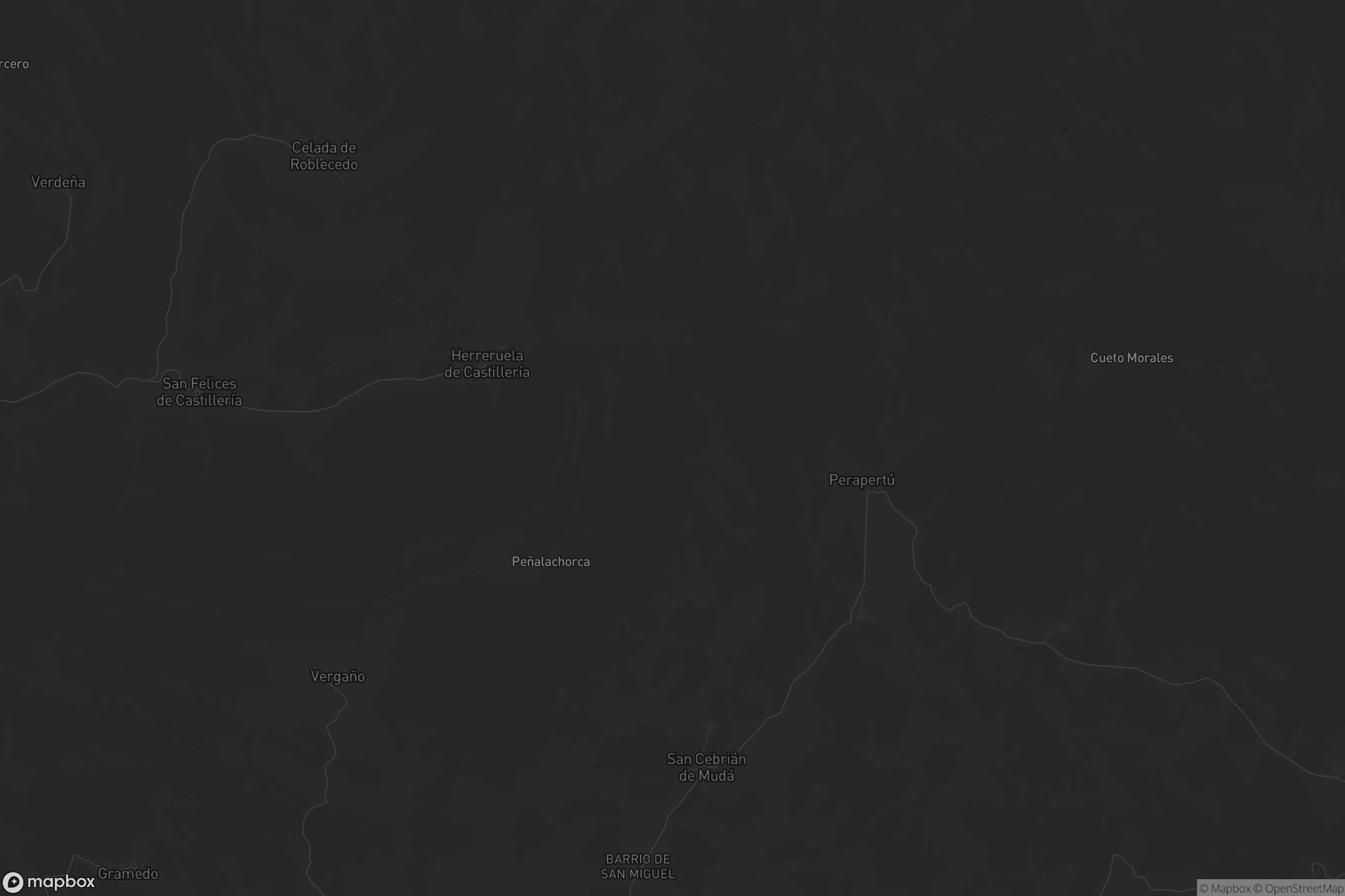Mapa de San Cebrián de Mudá