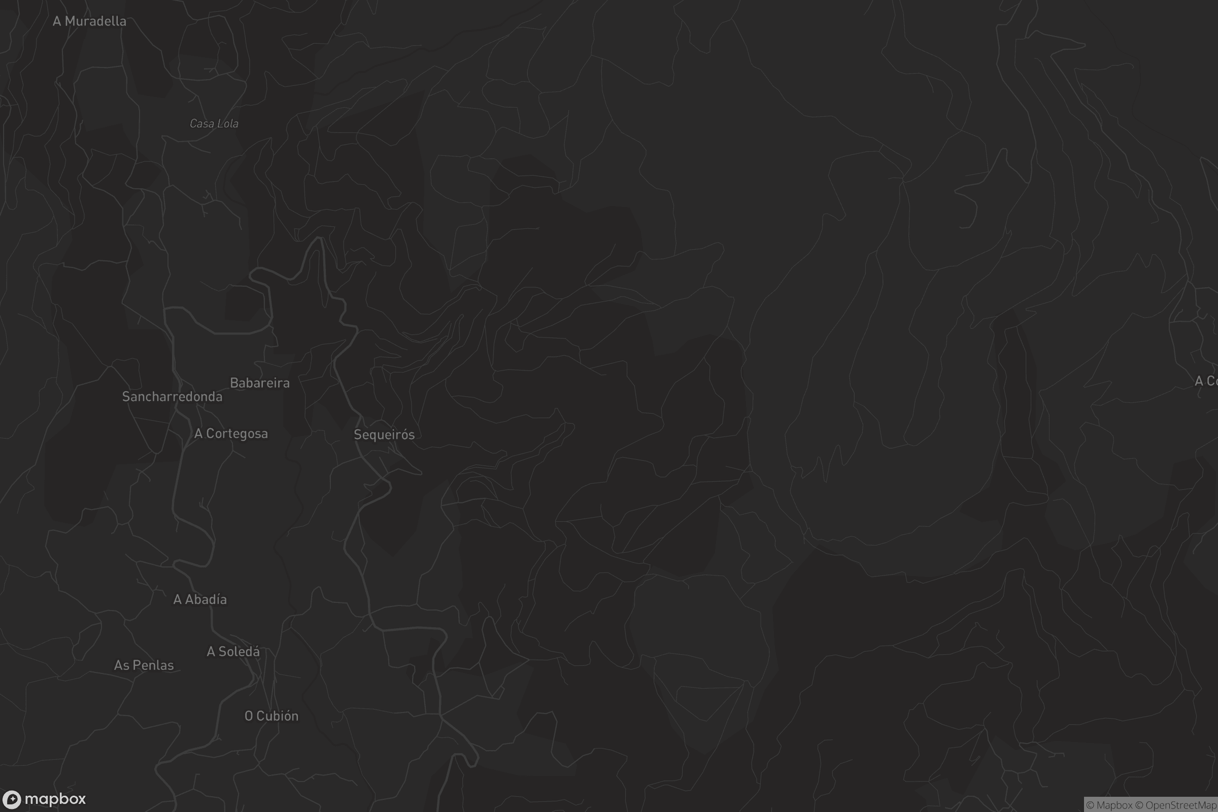 Mapa de San Cibrán de Ribarteme