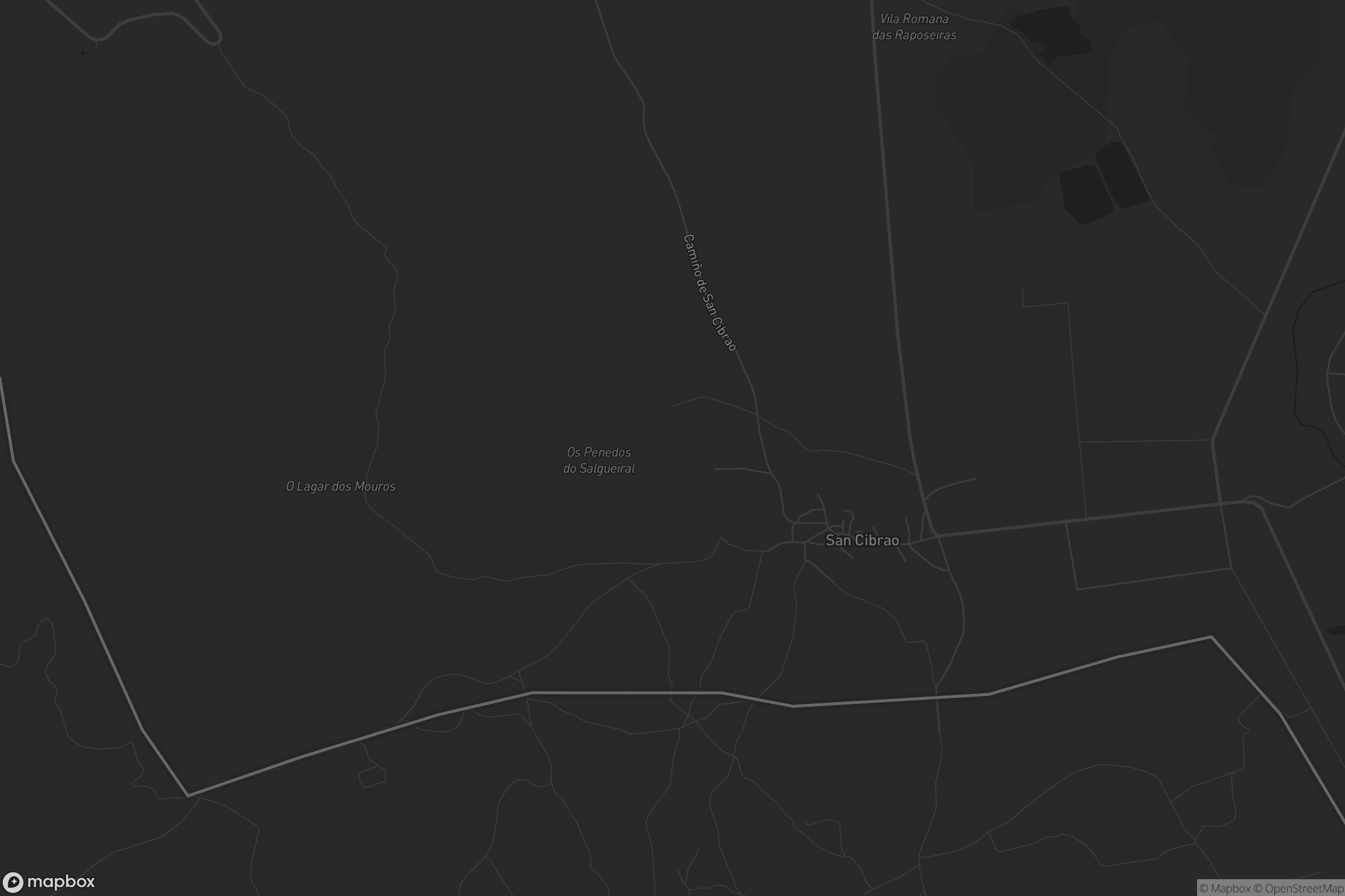Mapa de San Cibrao
