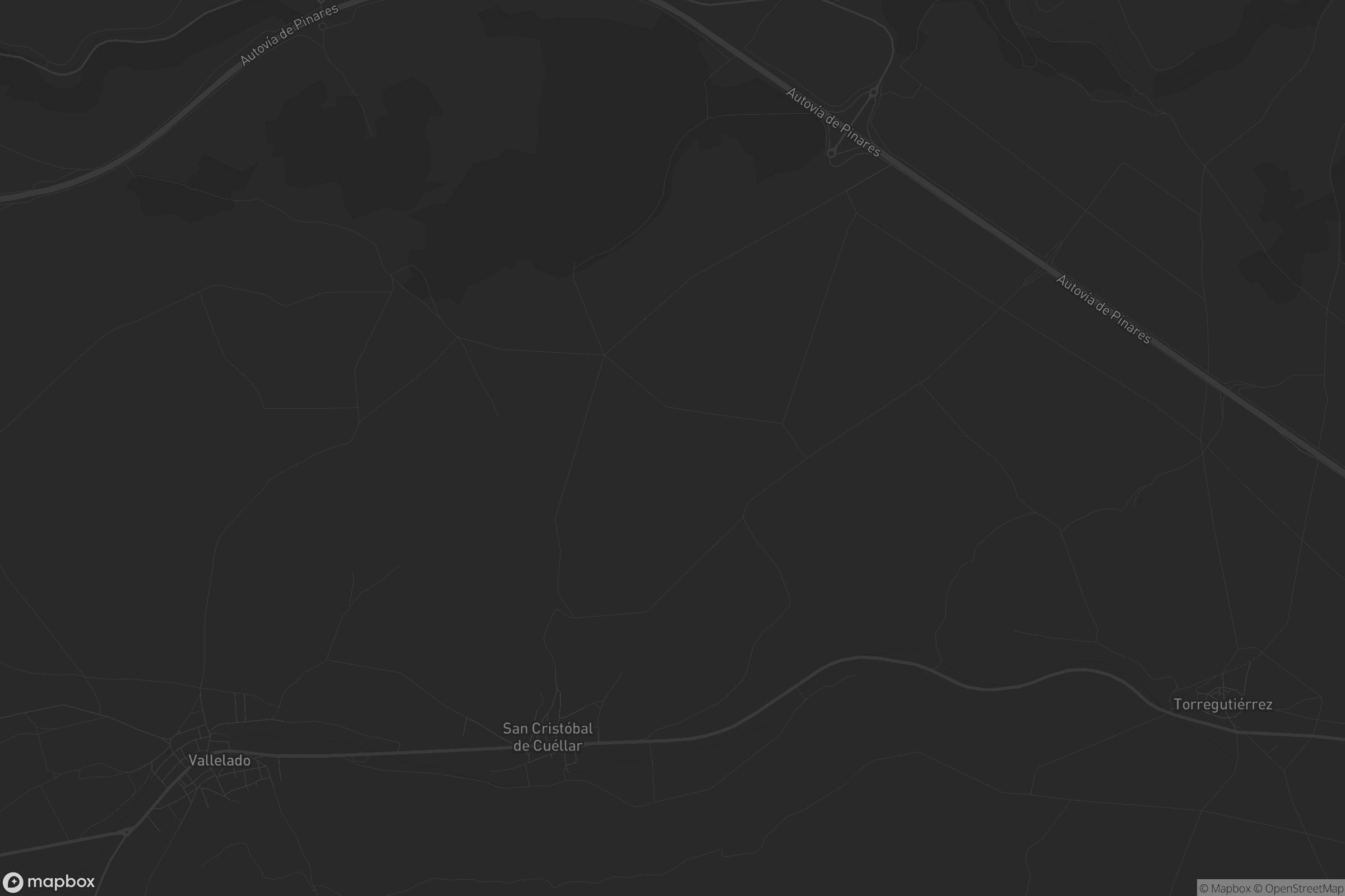 Mapa de San Cristóbal de Cuéllar