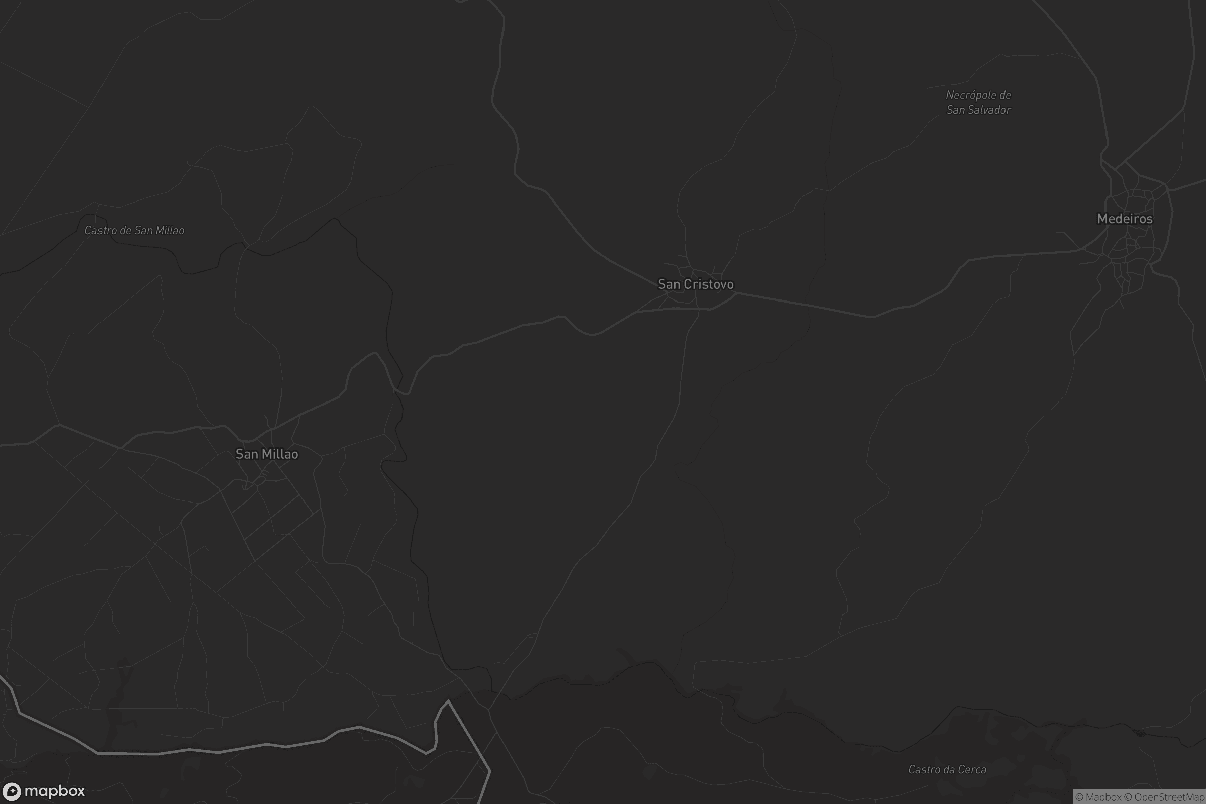 Mapa de San Cristovo