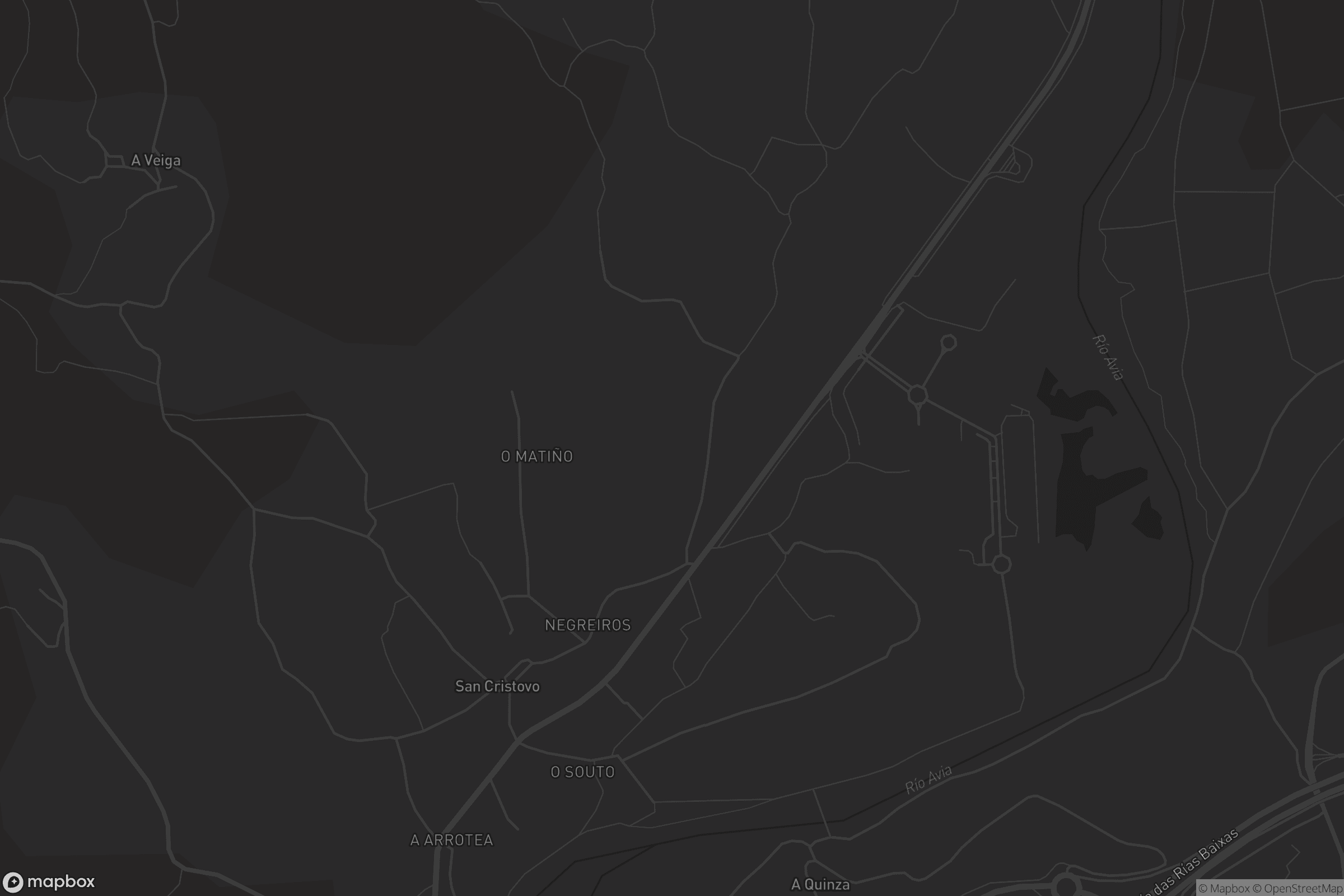 Mapa de San Cristovo de Regodeigón