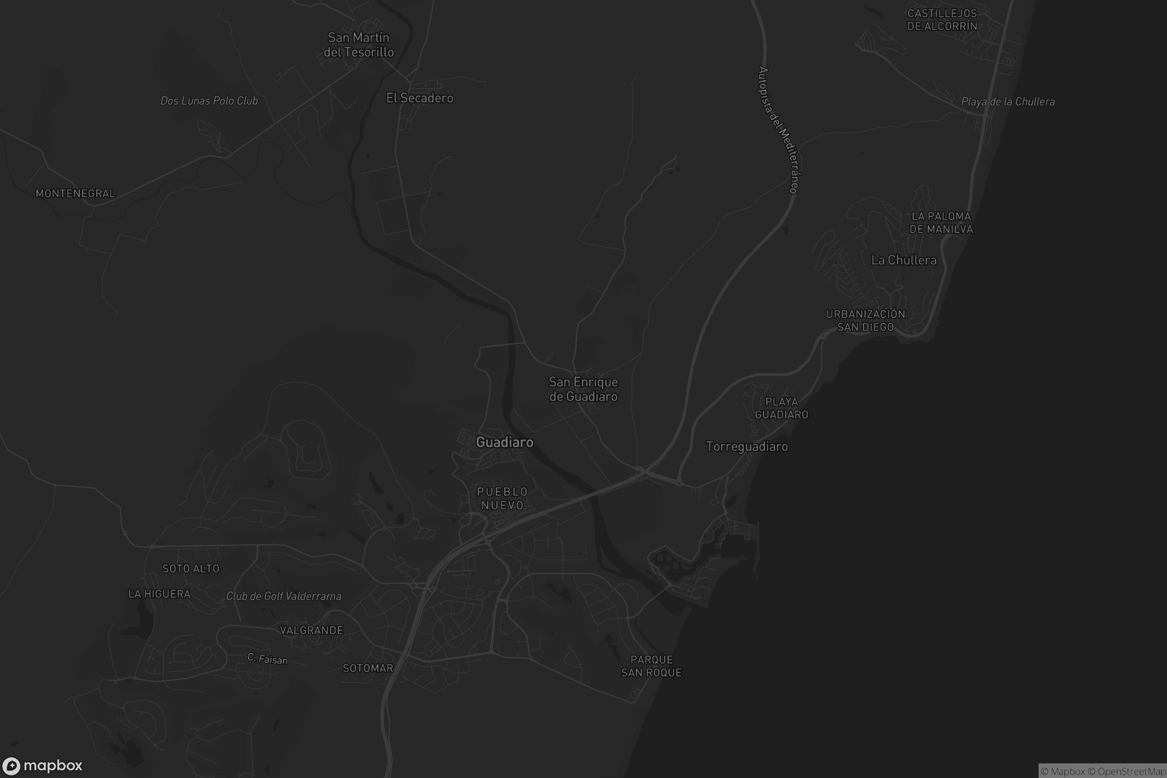 Mapa de San Enrique de Guadiaro