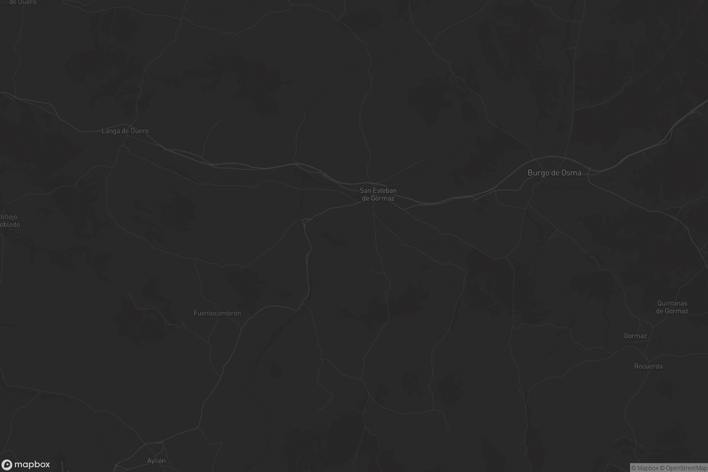 Mapa de San Esteban de Gormaz