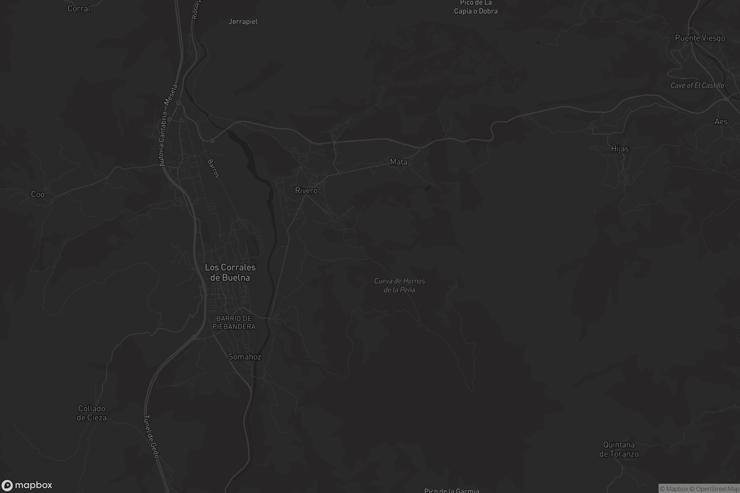 Mapa de San Felices de Buelna