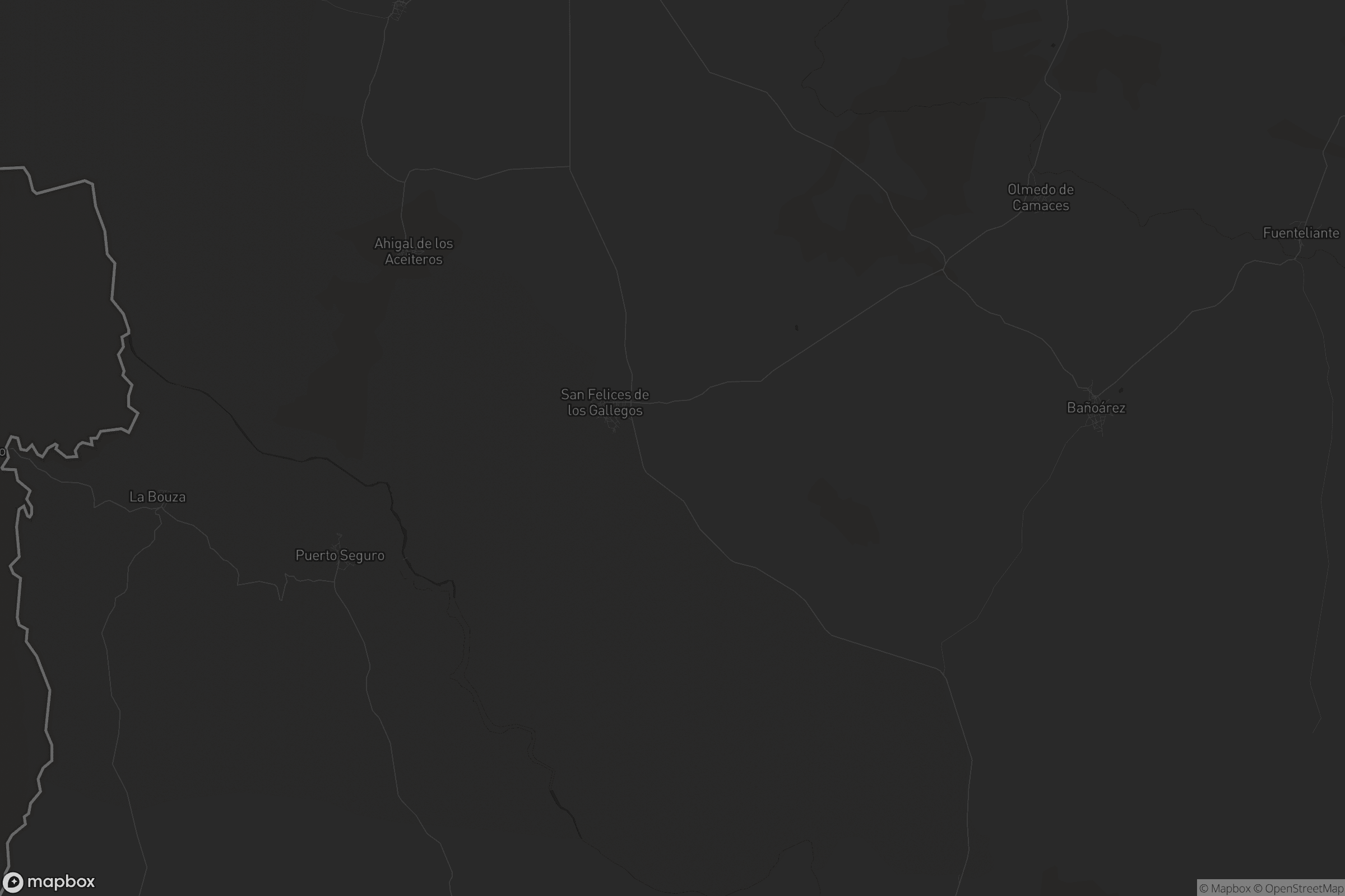 Mapa de San Felices de los Gallegos