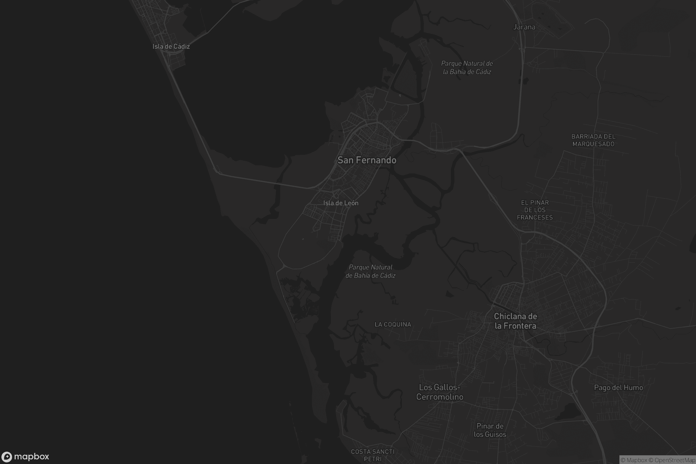Mapa de San Fernando