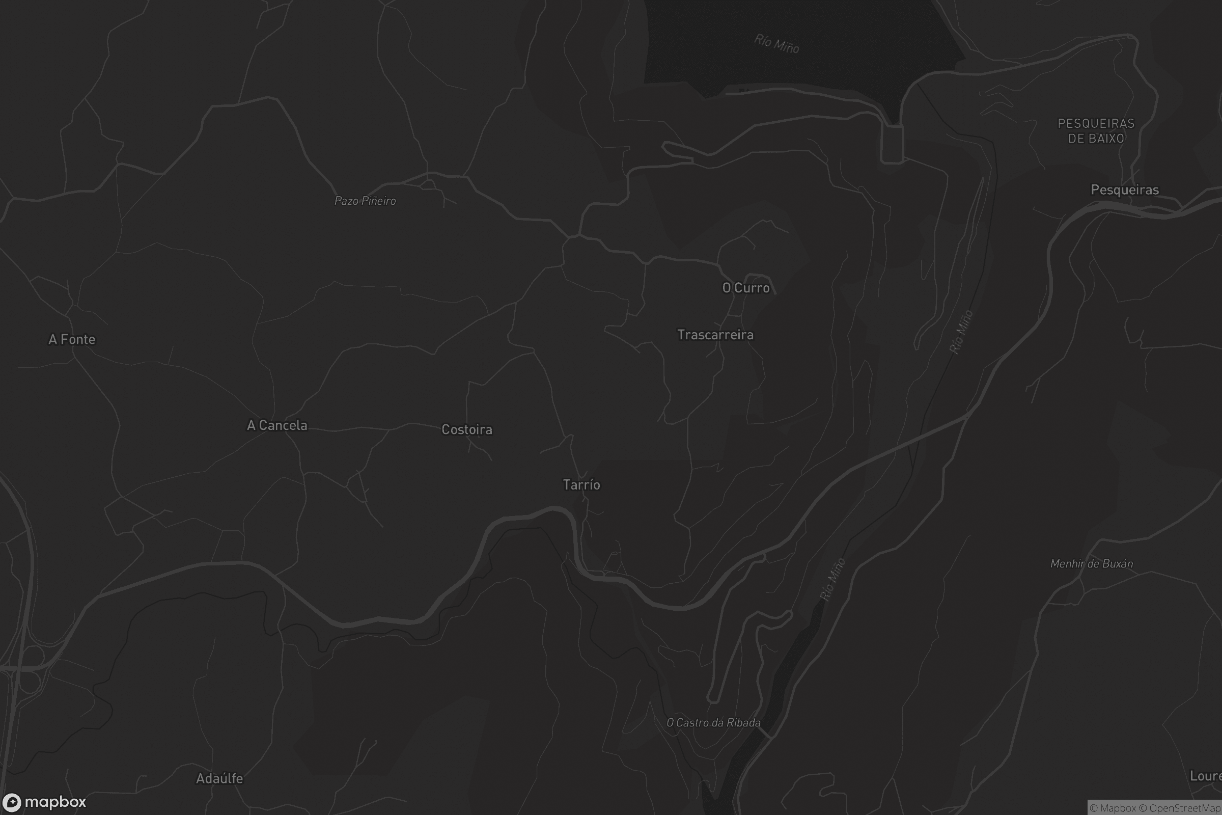 Mapa de San Fiz de Asma