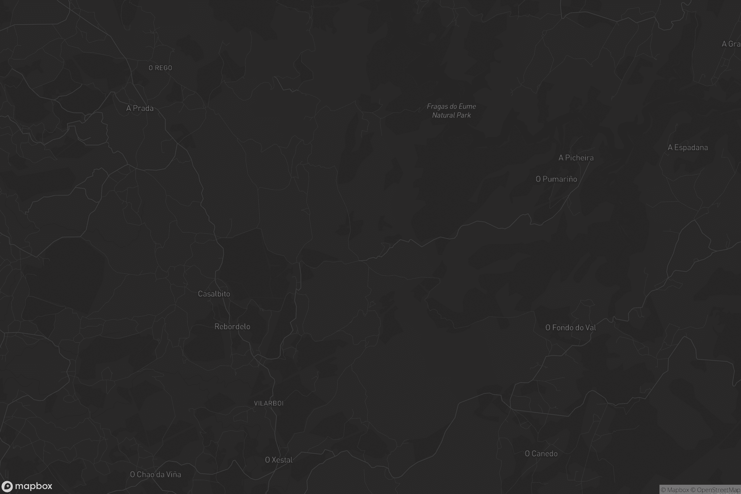 Mapa de San Fiz de Monfero