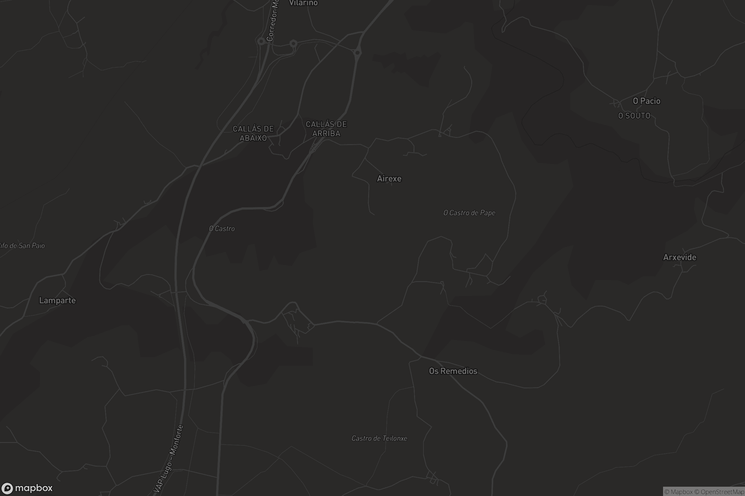Mapa de San Fiz de Reimóndez