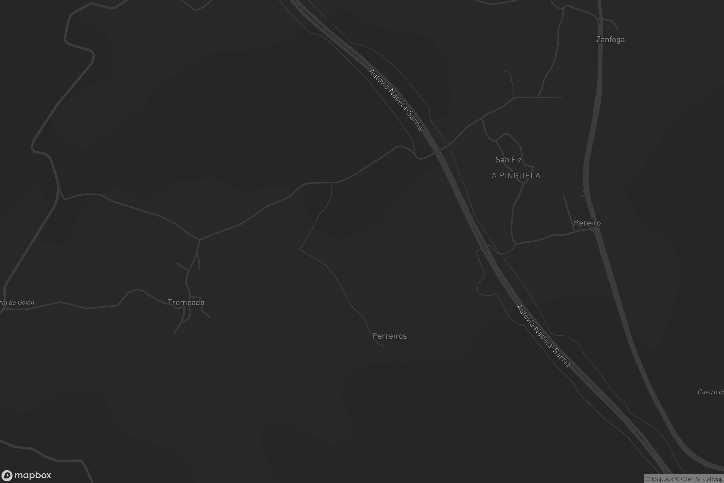 Mapa de San Fiz de Vilapedre