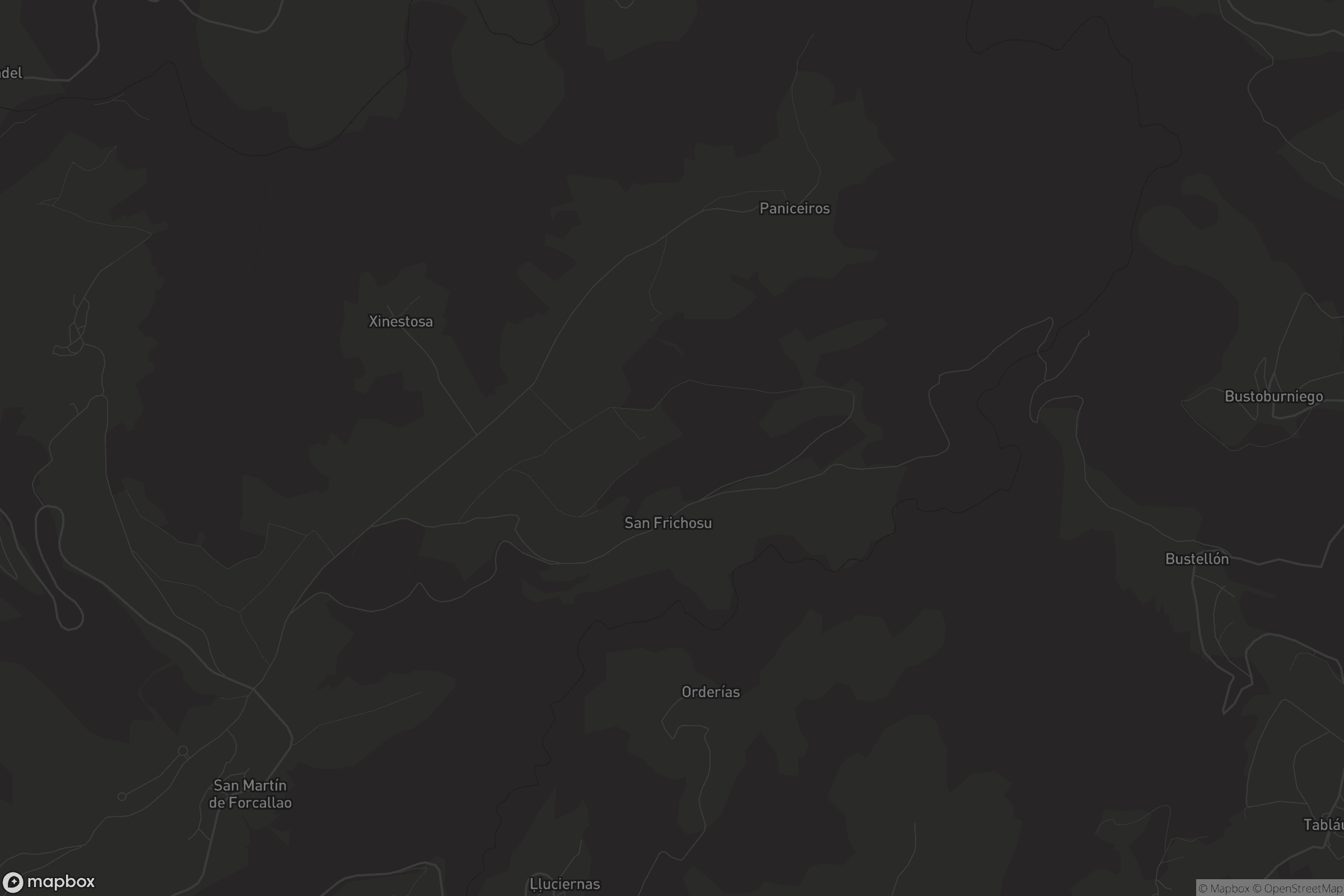 Mapa de San Frichosu