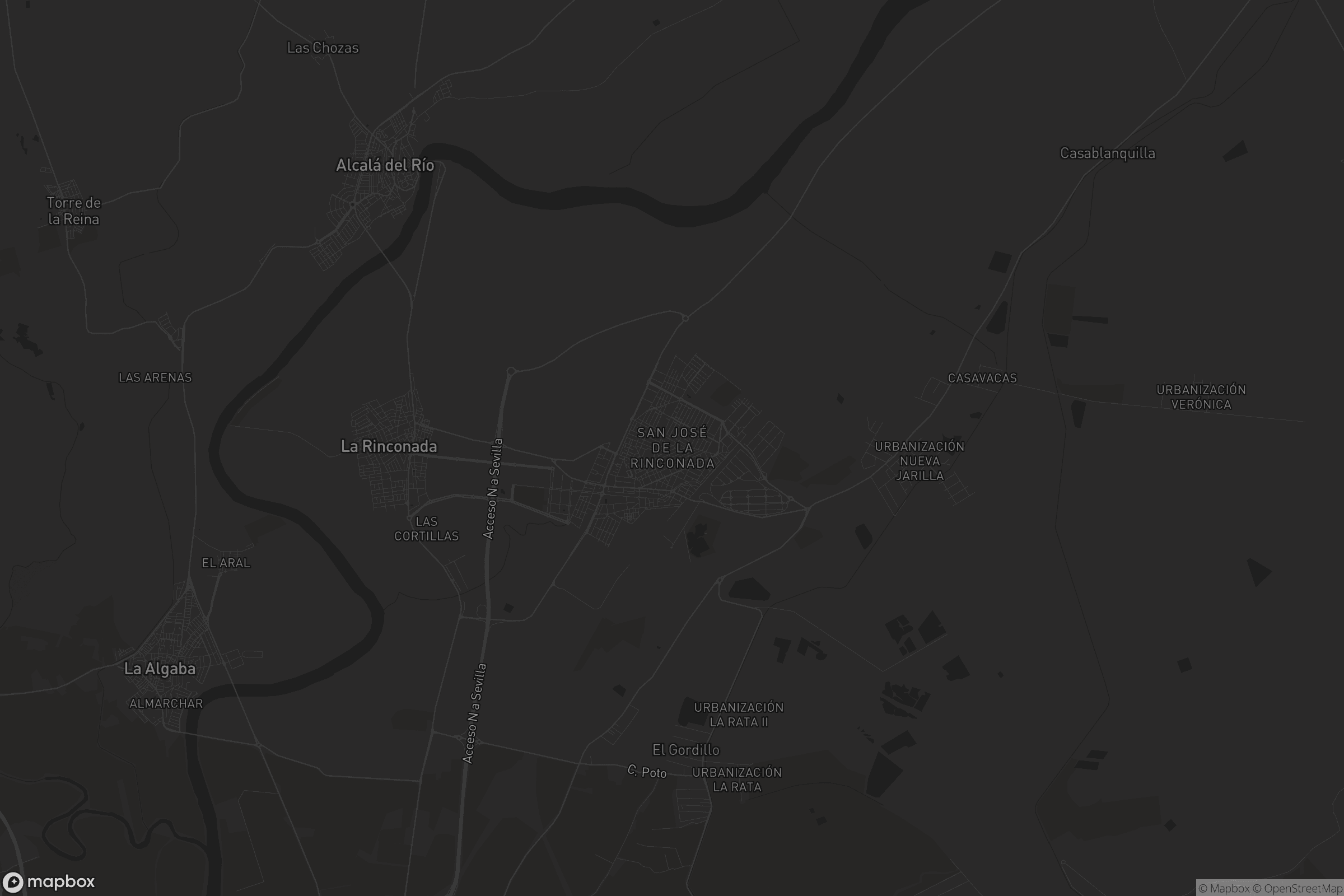 Mapa de San José de la Rinconada