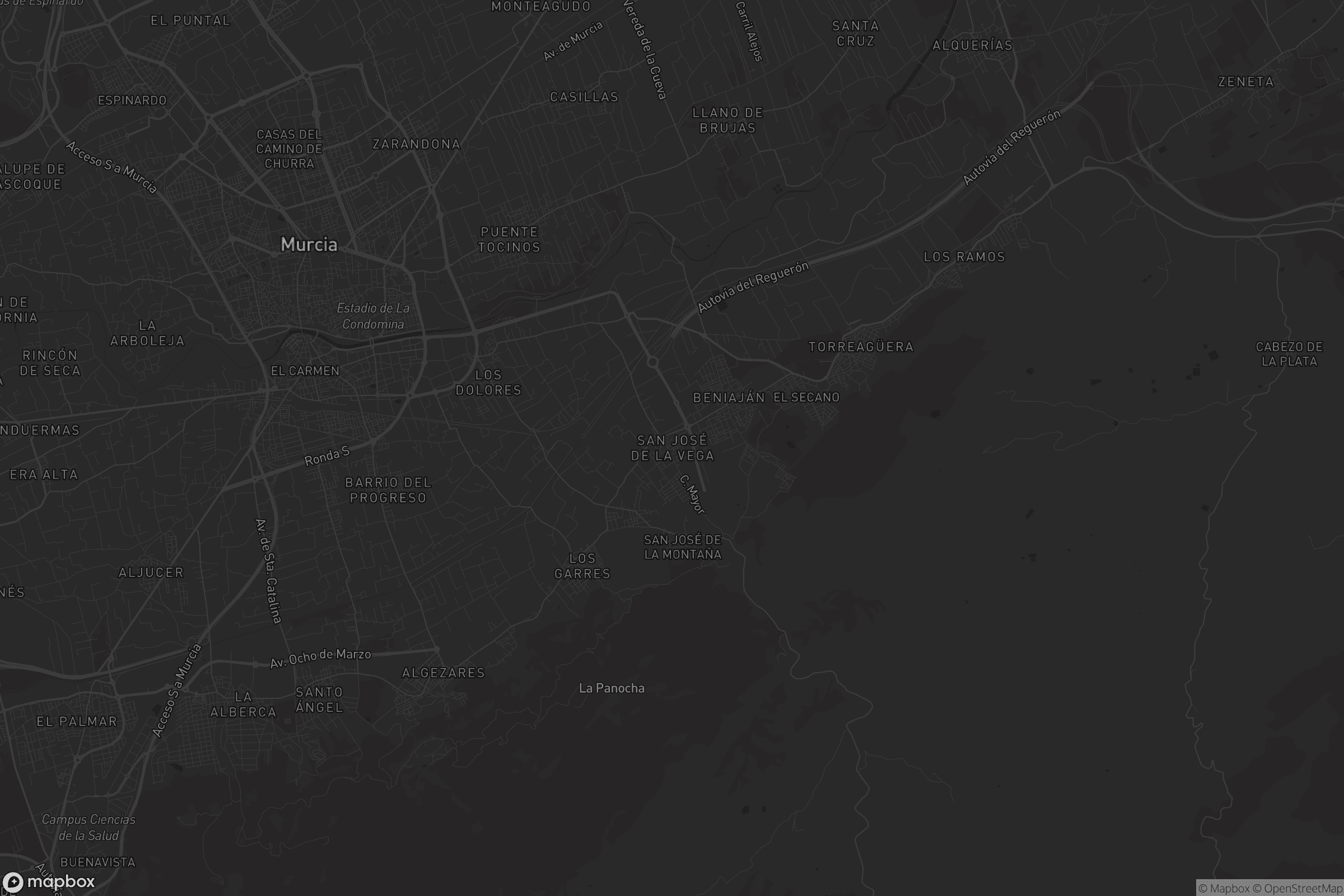 Mapa de San José de la Vega