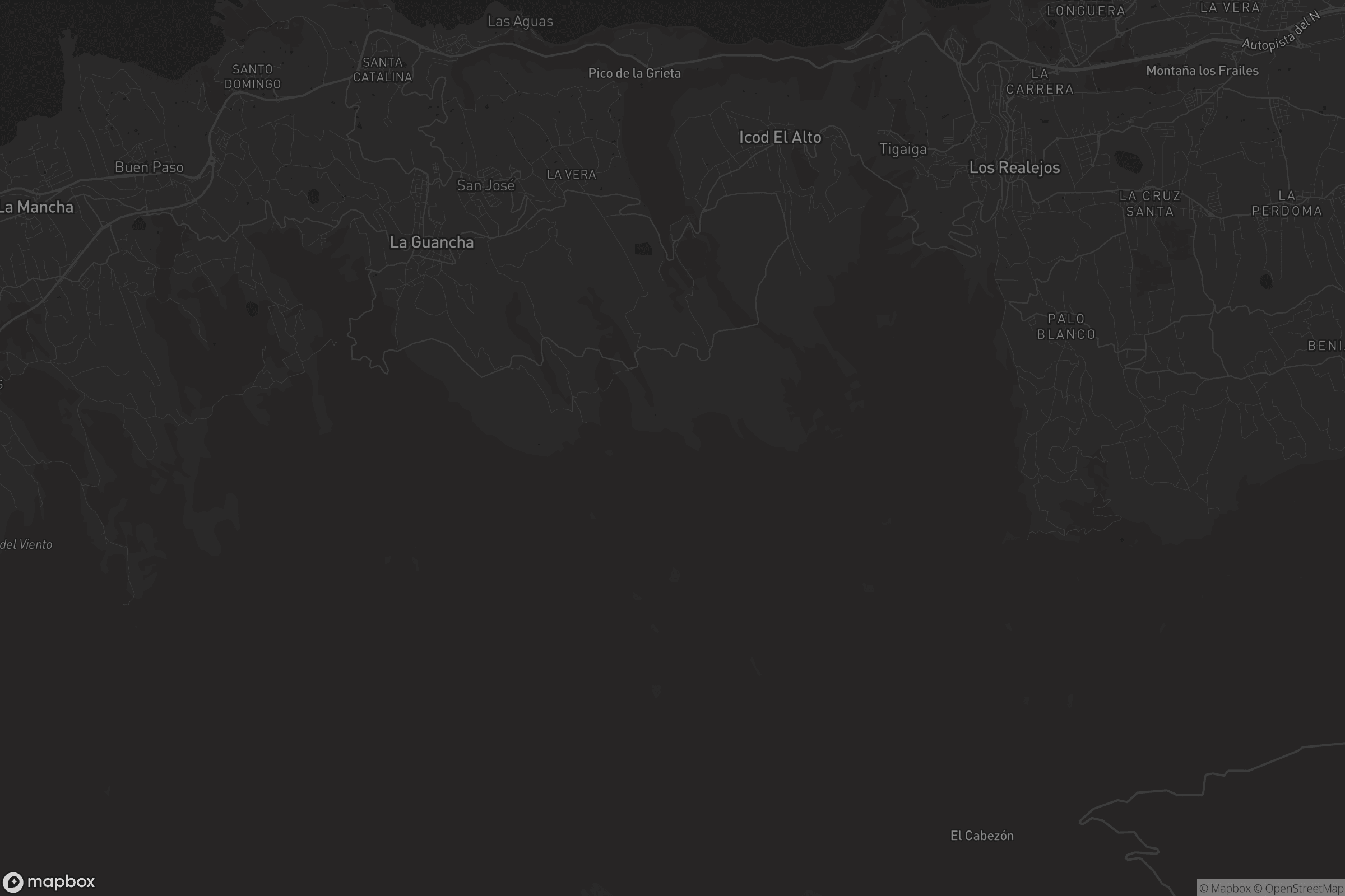 Mapa de San Juan de la Rambla