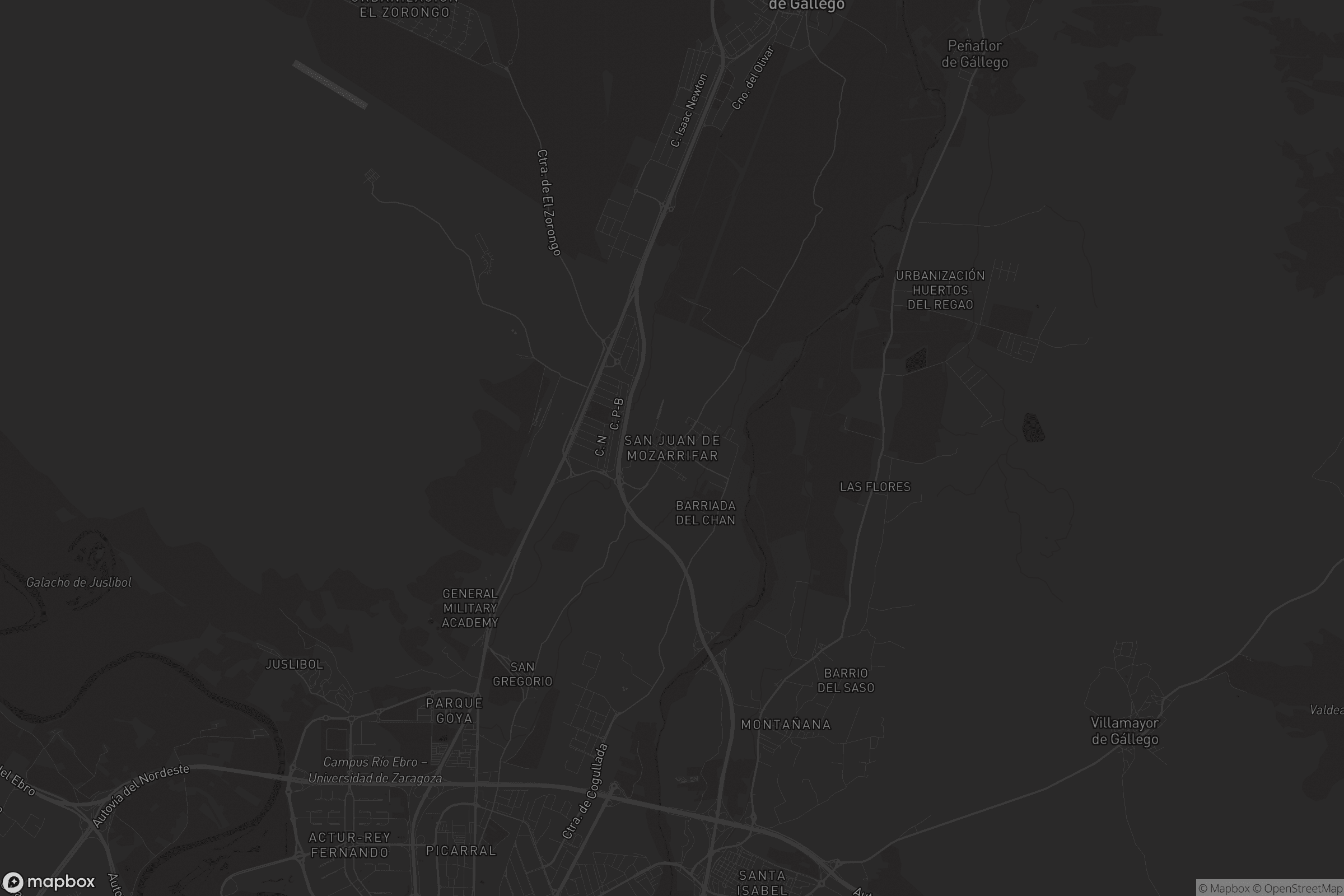 Mapa de San Juan de Mozarrifar