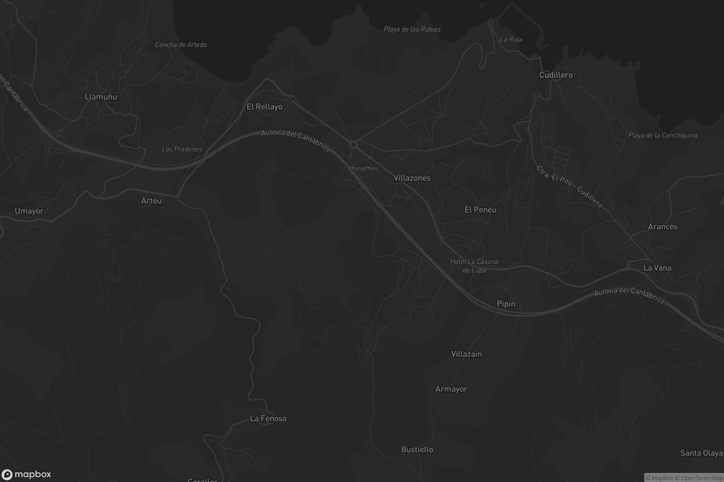 Mapa de San Juan de Piñera