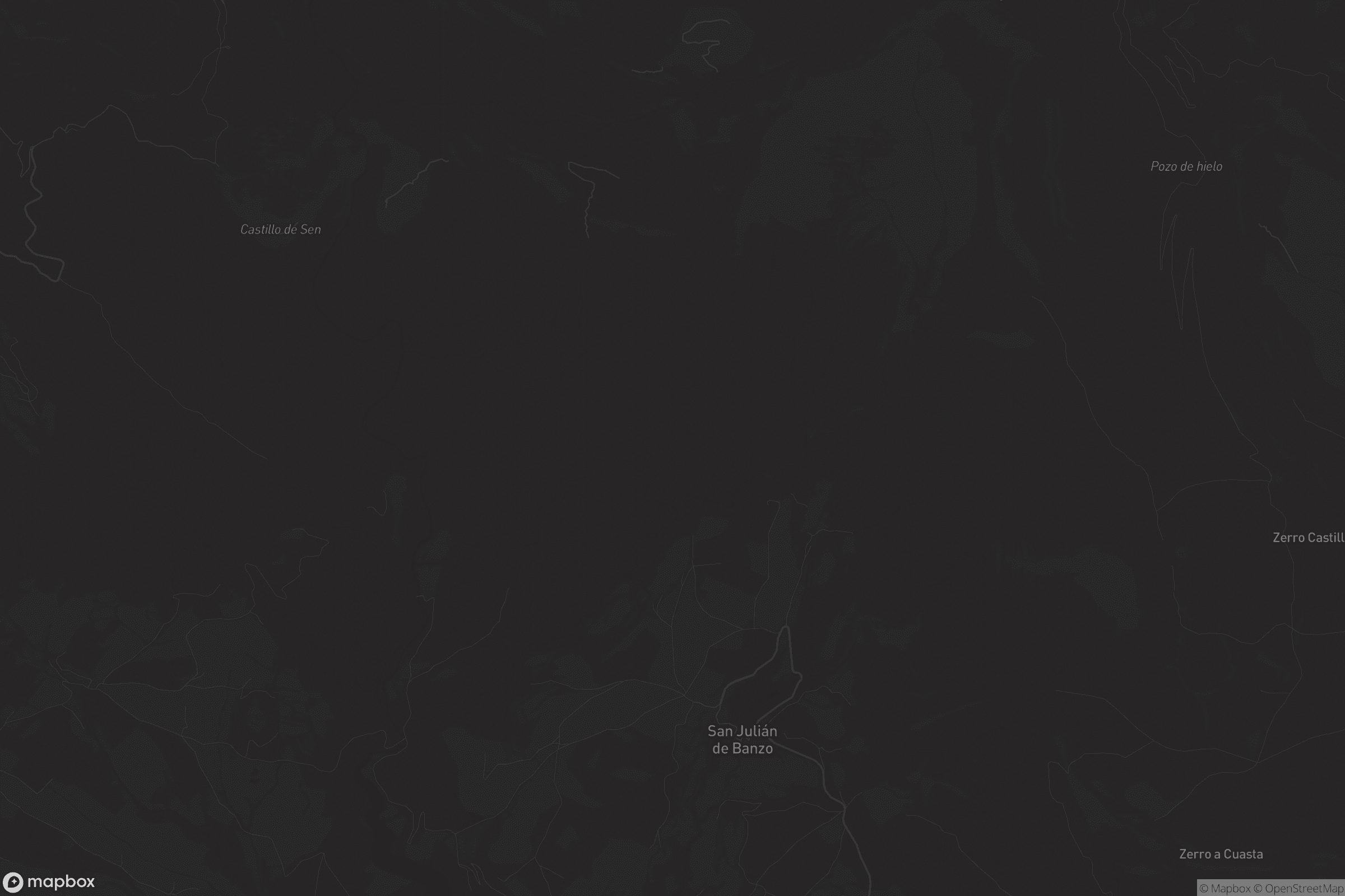 Mapa de San Julián de Banzo